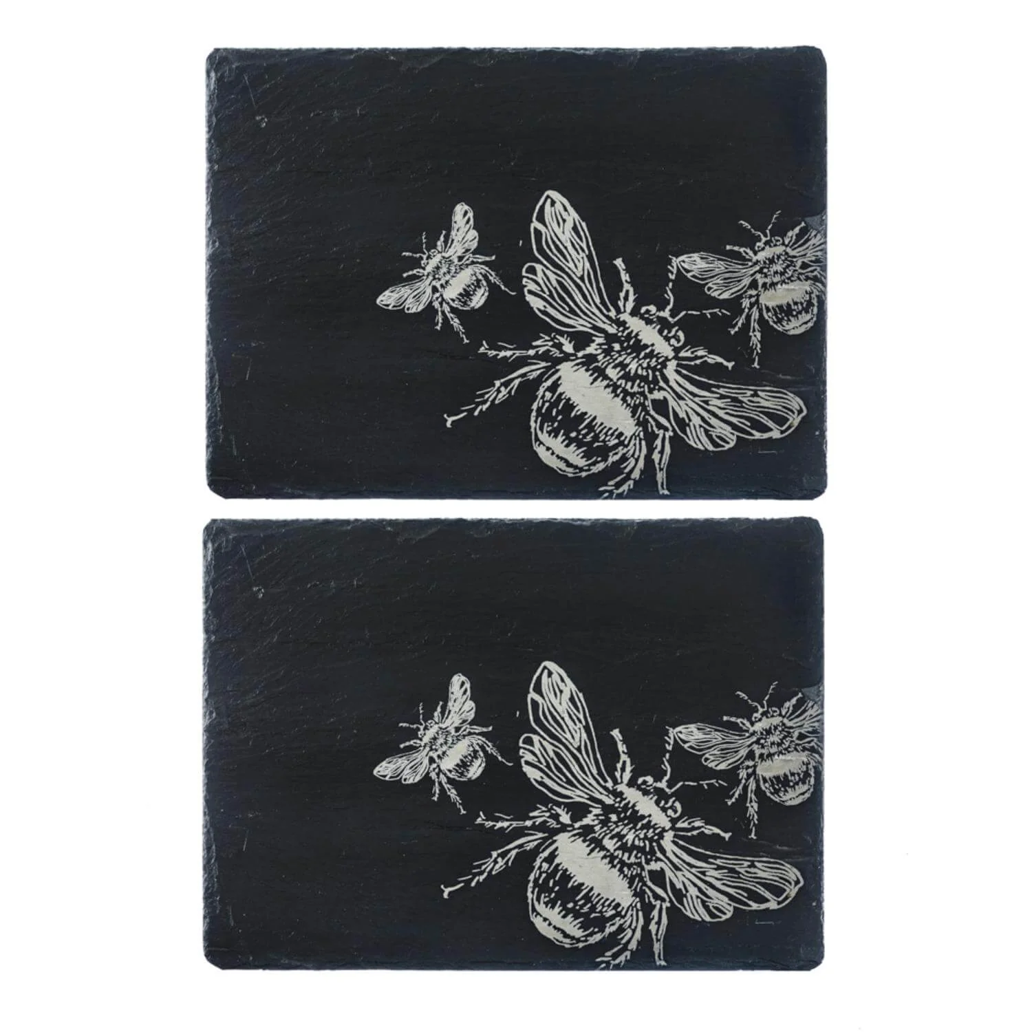 Selbrae House Set of 2 Slate Placemats - Bee