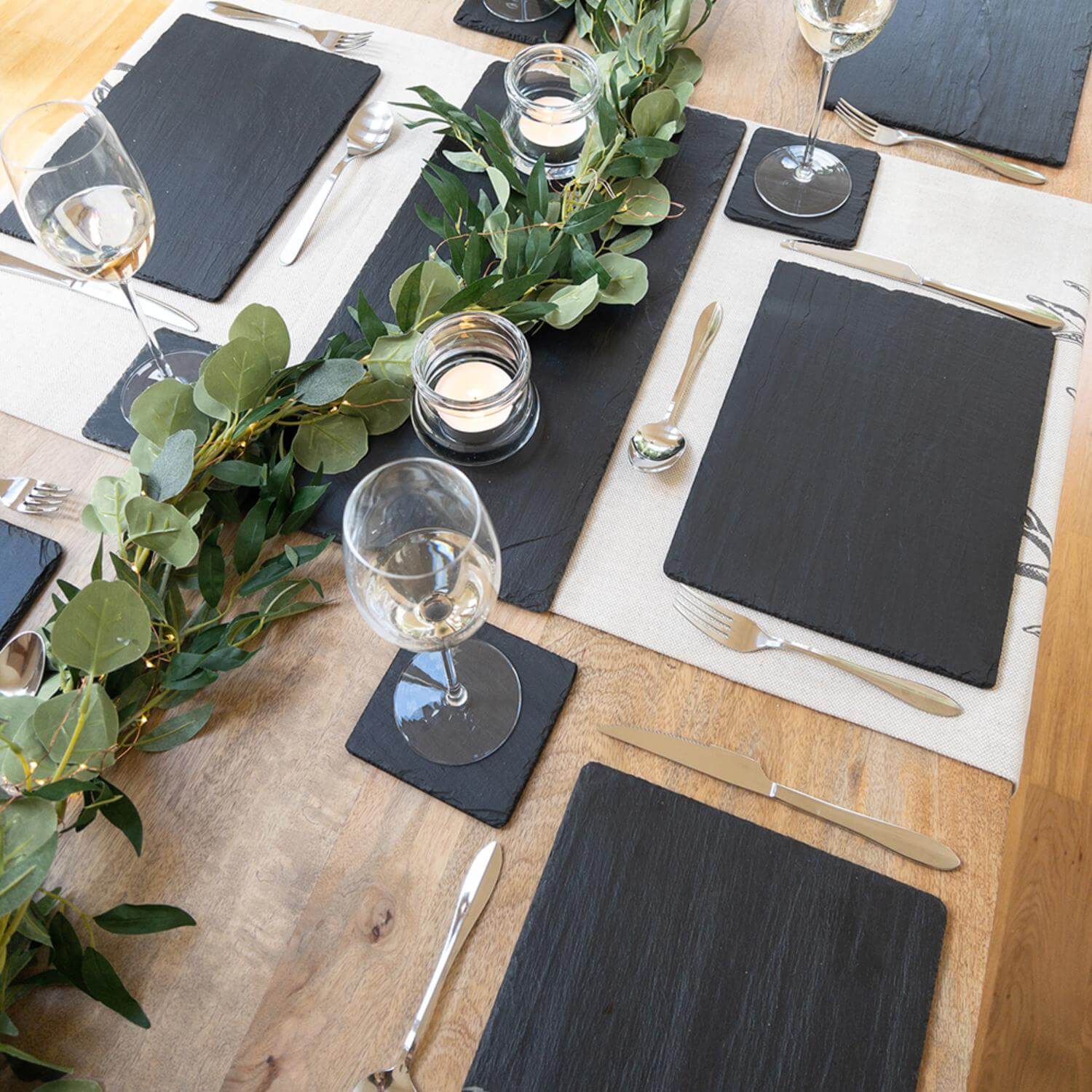 Selbrae House Set of 2 Slate Placemats - Rectangular - Image 3