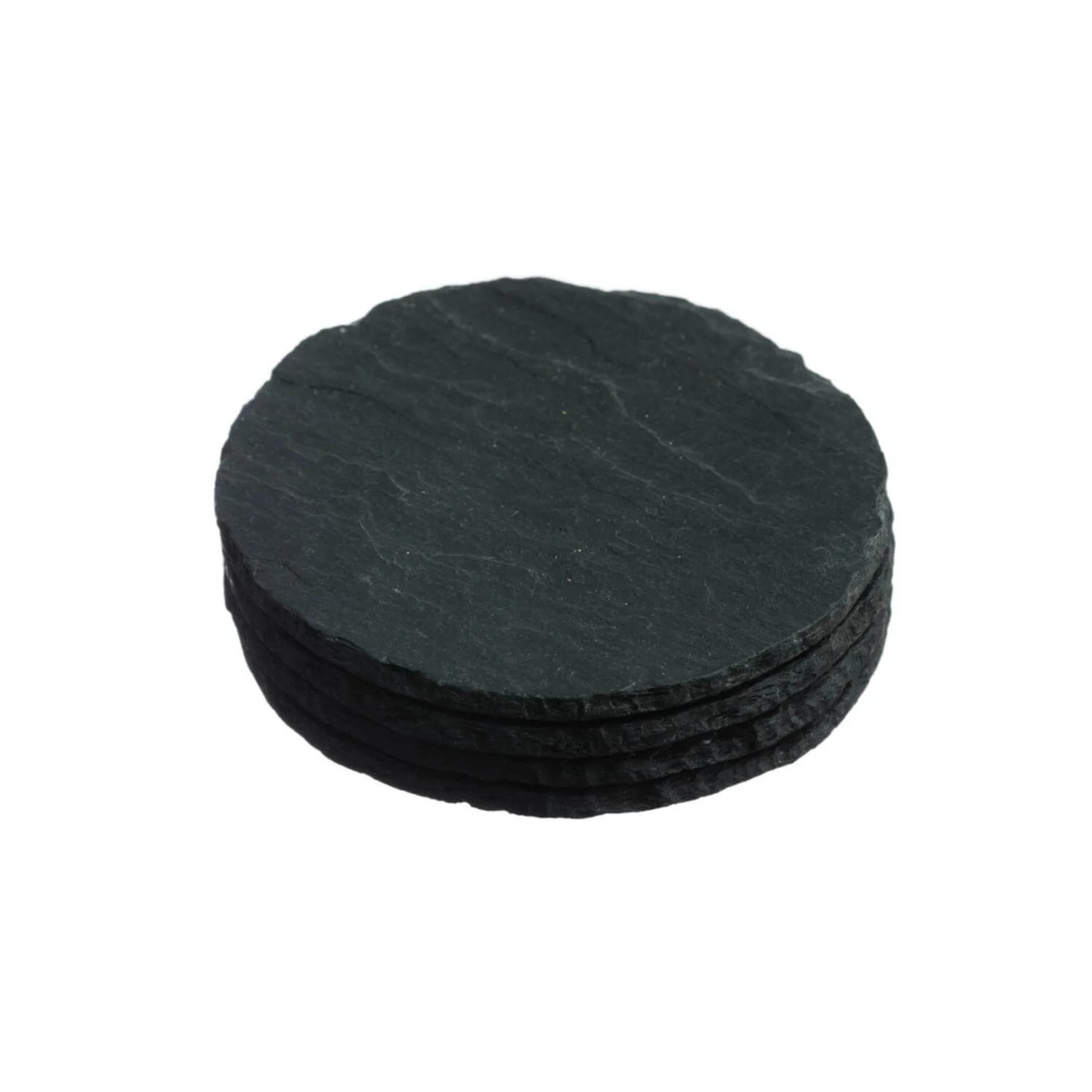 Selbrae House Set of 4 Slate Coasters - Round - Image 2