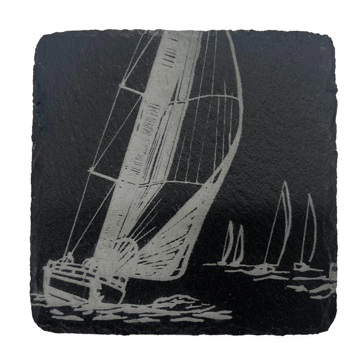 Selbrae House Slate Coaster - Yachting