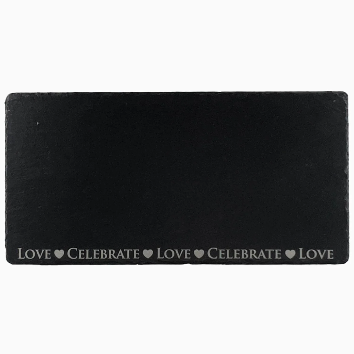Selbrae House Slate Table Runner - Love & Celebrate