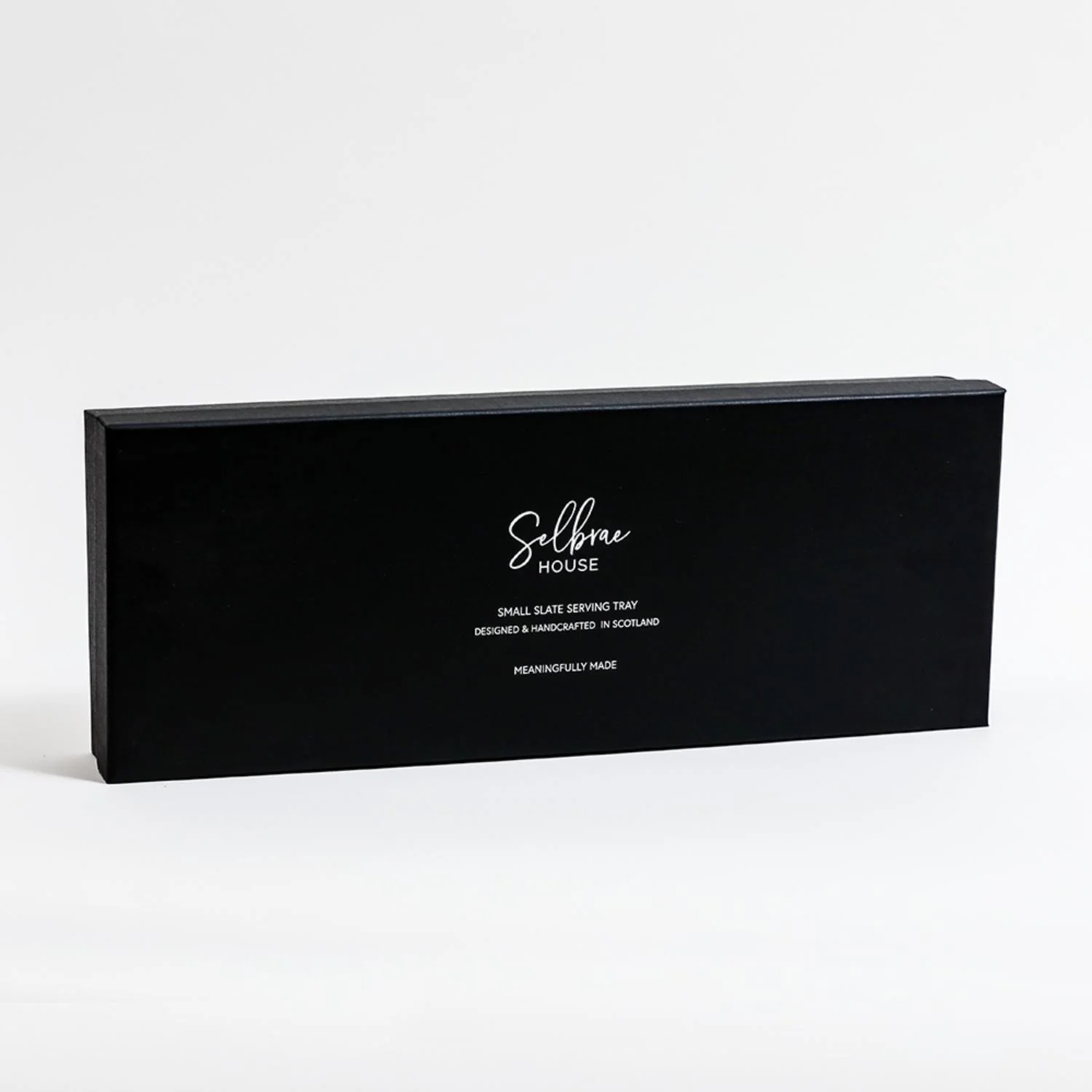 Selbrae House Small Slate Serving Tray with Antler Handles - Image 2