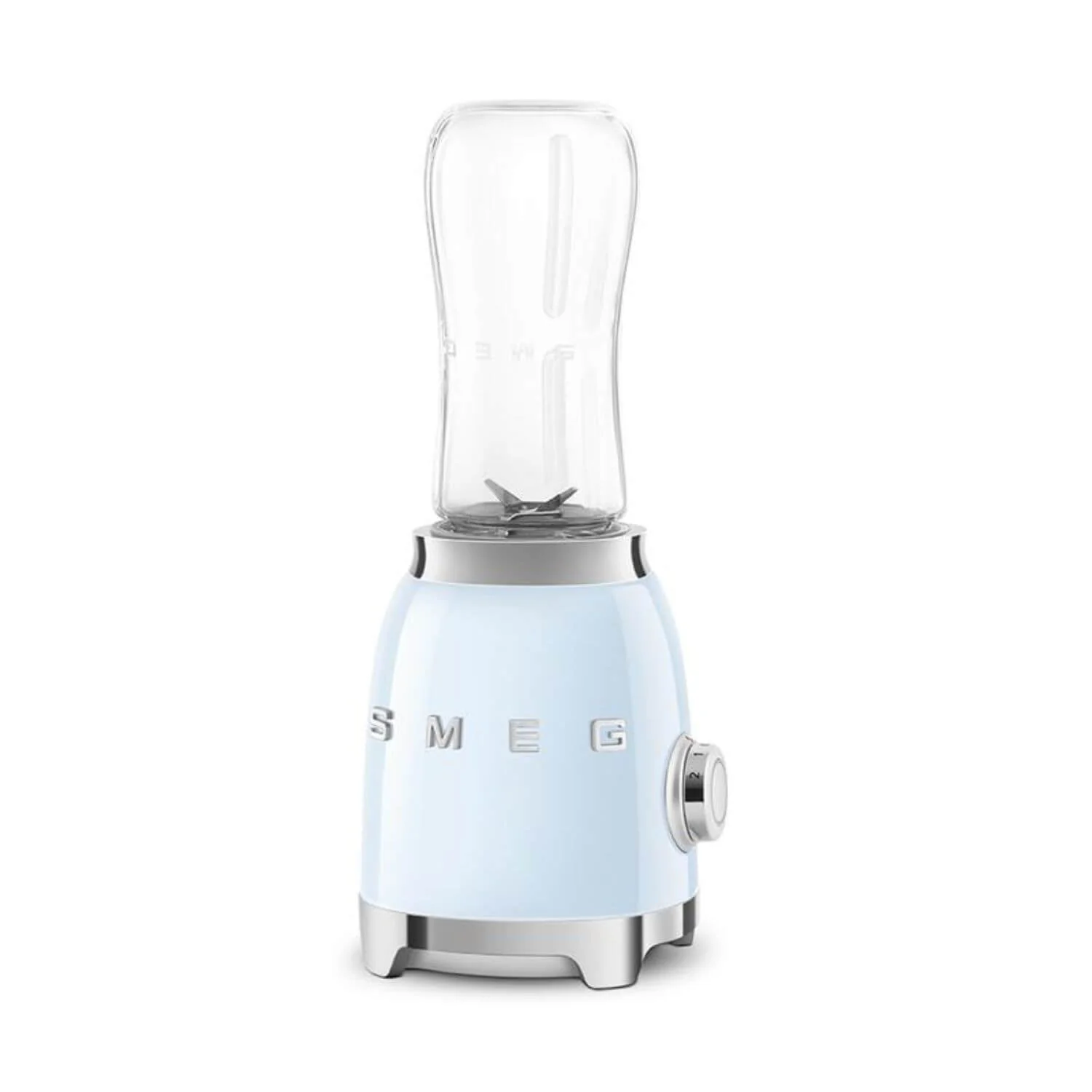 Smeg 50's Style Retro PBF01 Personal Blender - Pastel Blue - Image 2