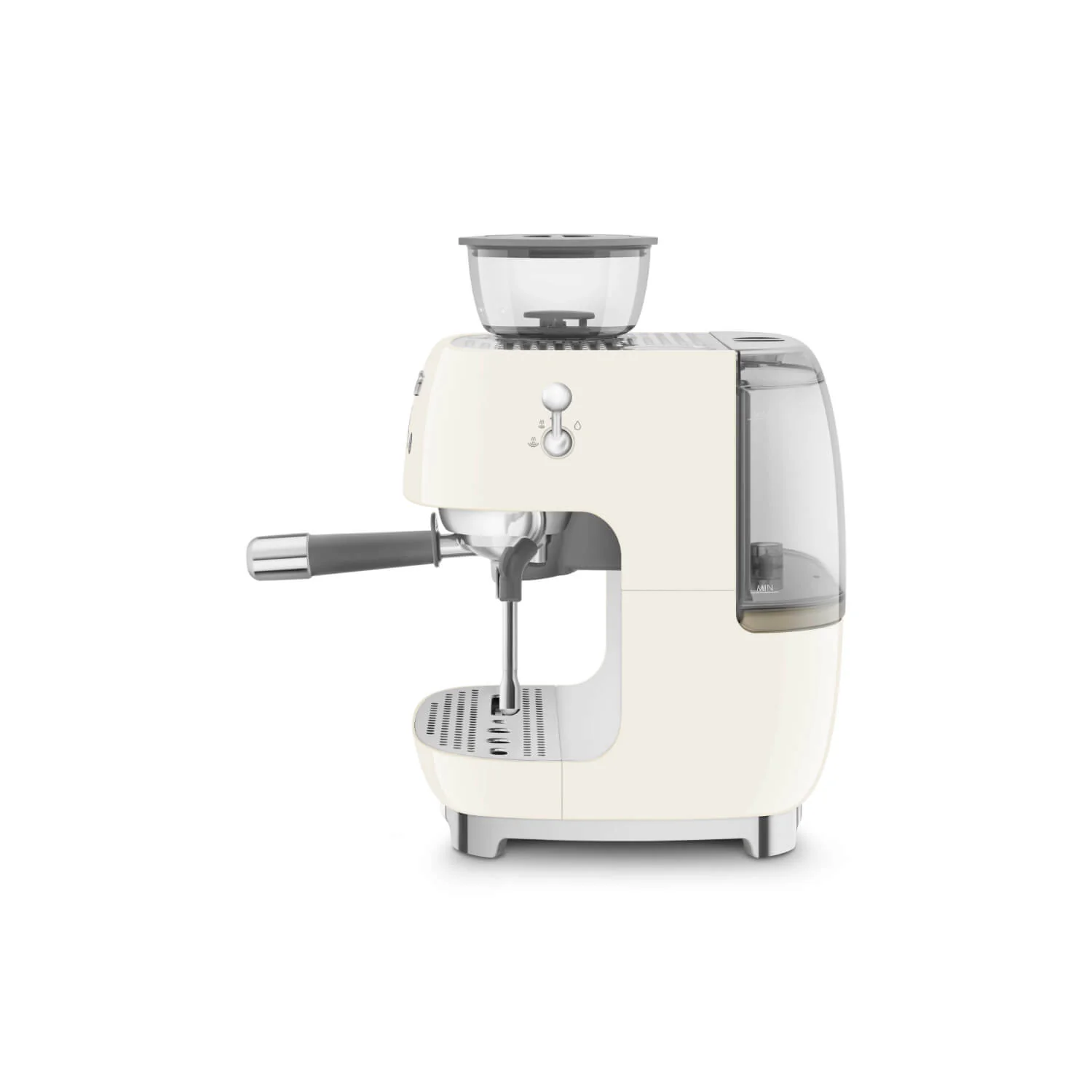 Smeg 50s Style Retro EGF03 Bean-to-Cup Espresso Coffee Machine - Cream - Image 8