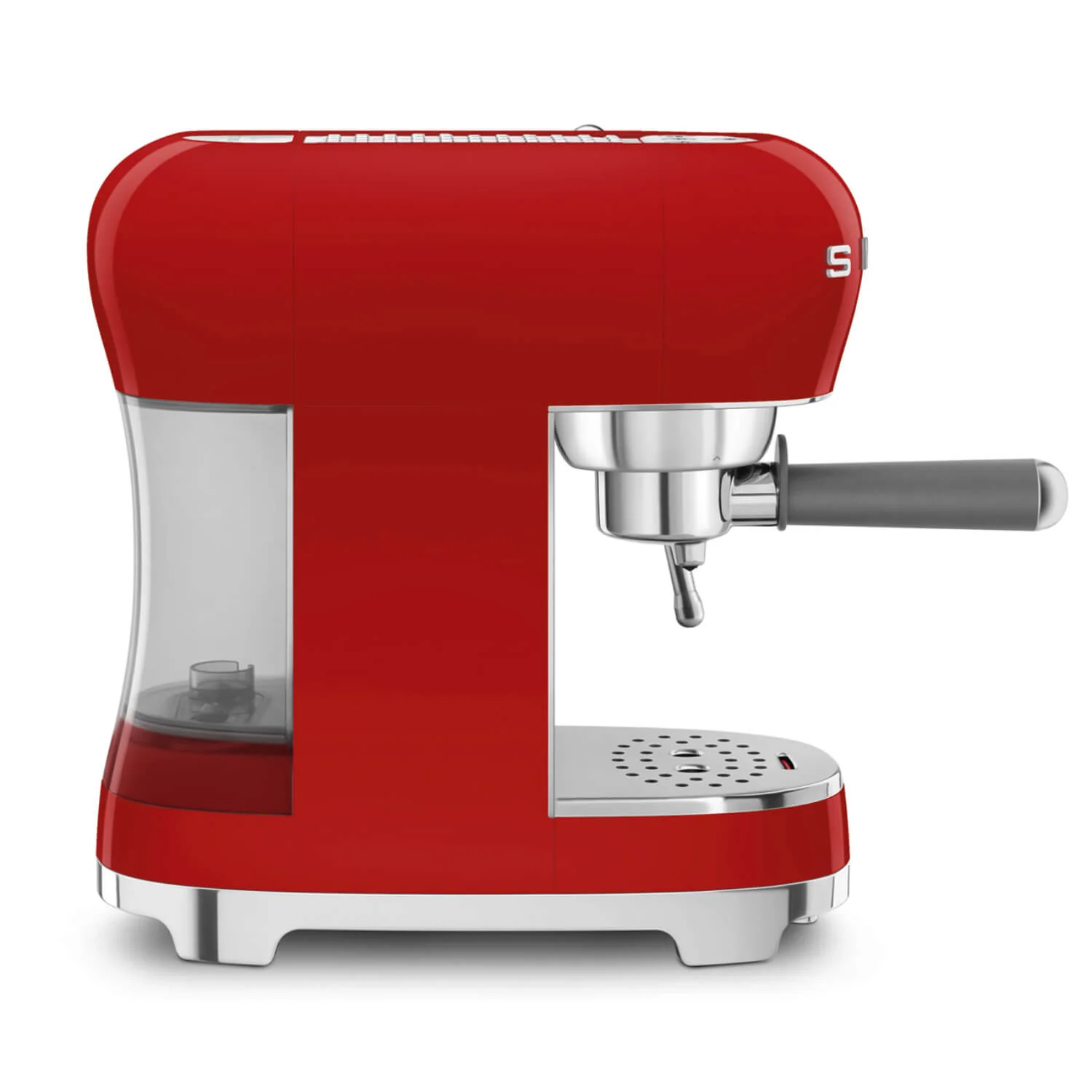 Smeg 50's Style Retro ECF02 Espresso Coffee Machine - Red - Image 5