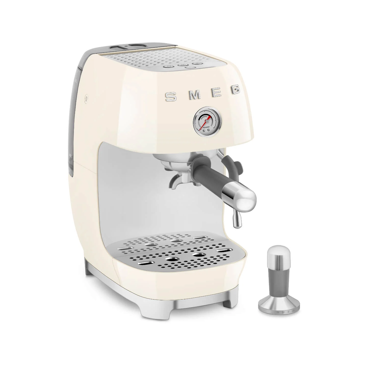 Smeg 50's Style Retro ECF03 Espresso & Cold Brew Coffee Machine - Cream - Image 9