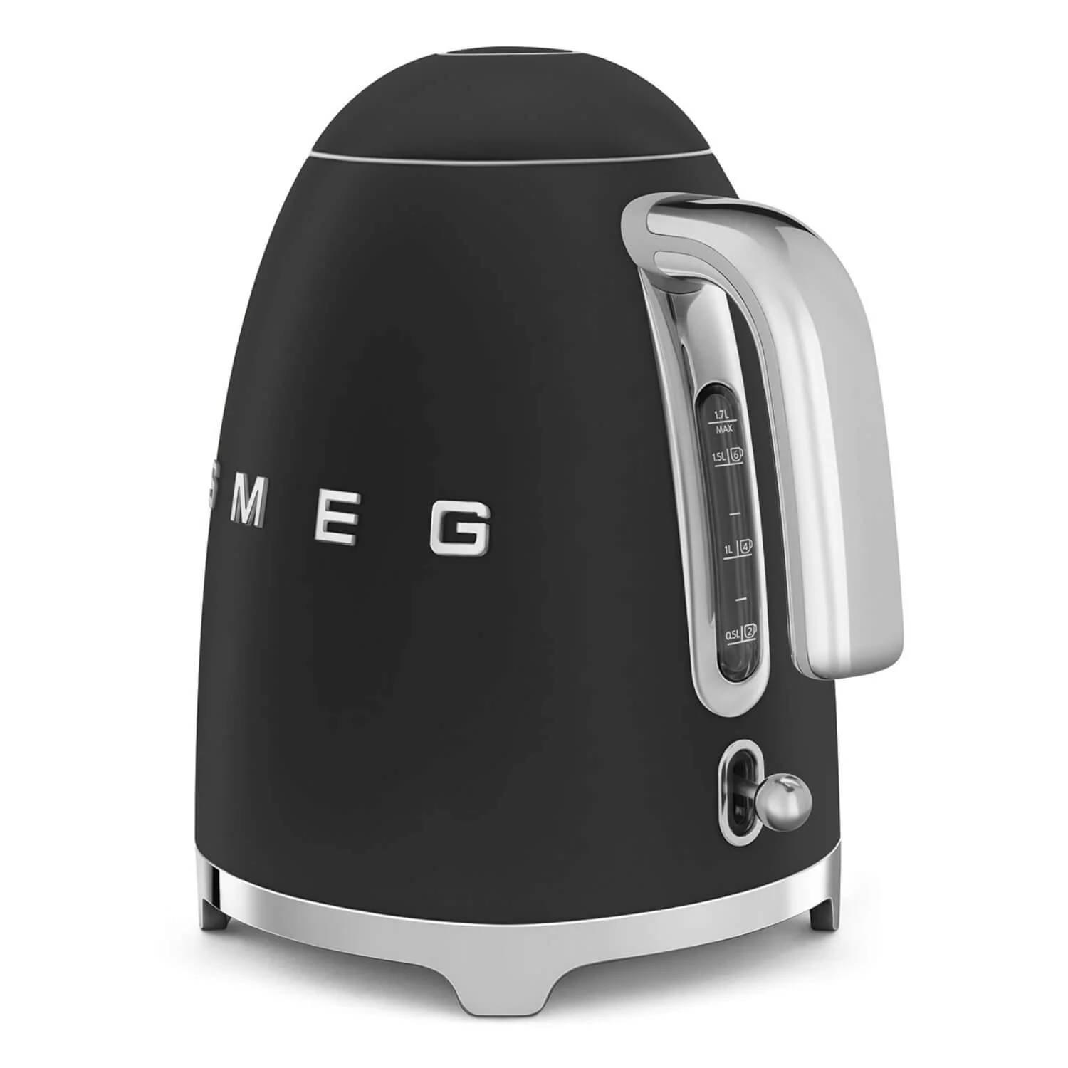 Smeg Jug Kettle & 2 Slice Toaster Set - Matte Black - Image 4