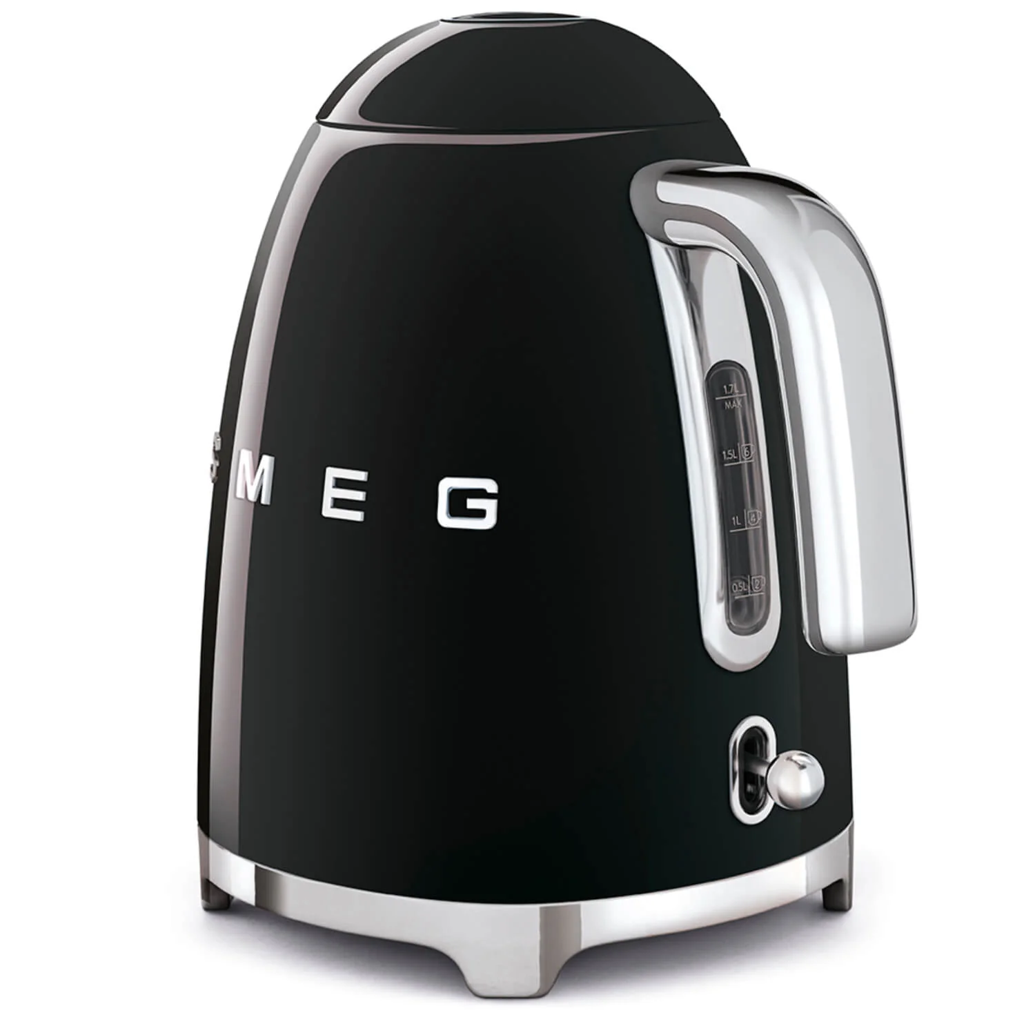 Smeg Jug Kettle & 2 Slice Toaster Set - Black - Image 3
