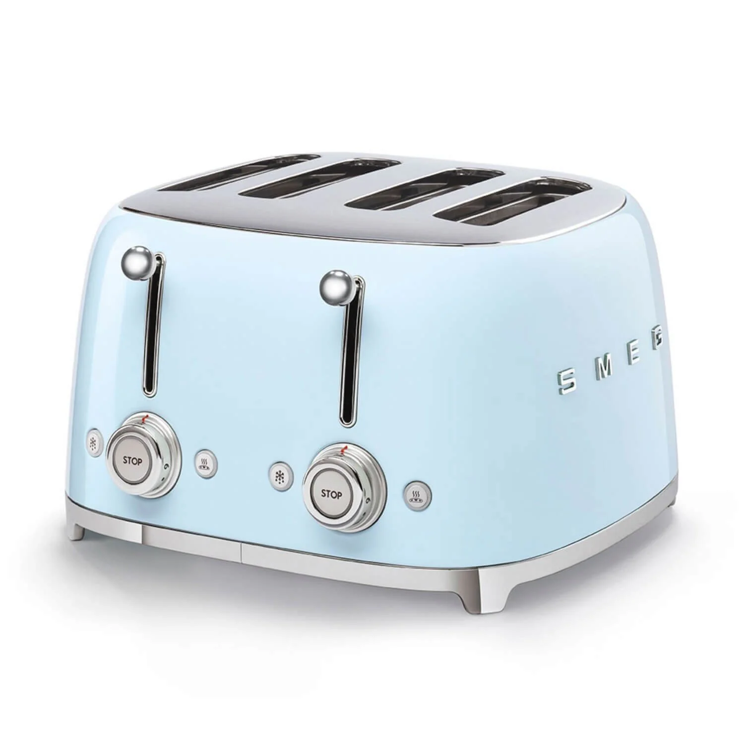 Smeg Jug Kettle & 4 Slice Toaster Set - Pastel Blue - Image 5