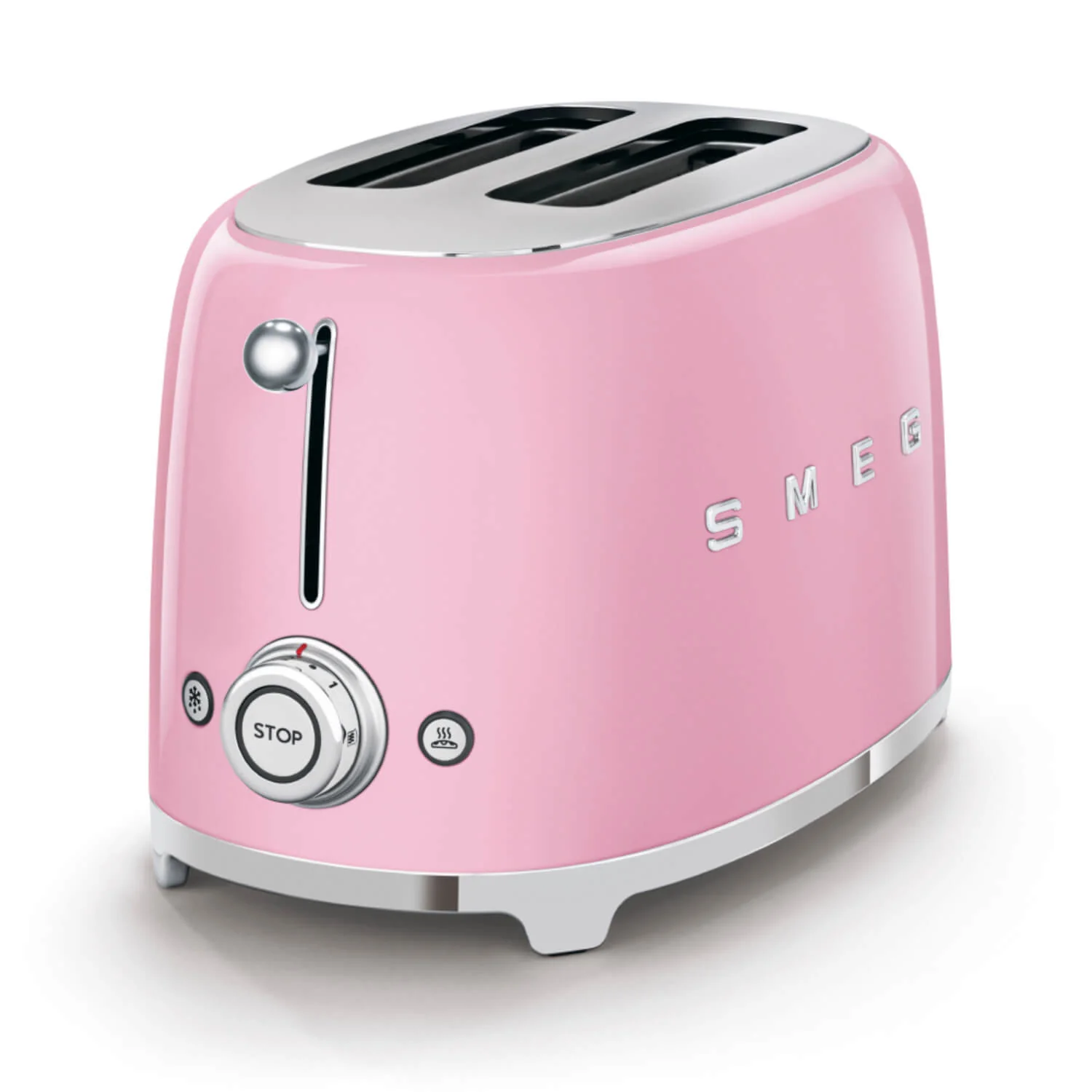 Smeg Jug Kettle & 2 Slice Toaster Set - Pink - Image 6