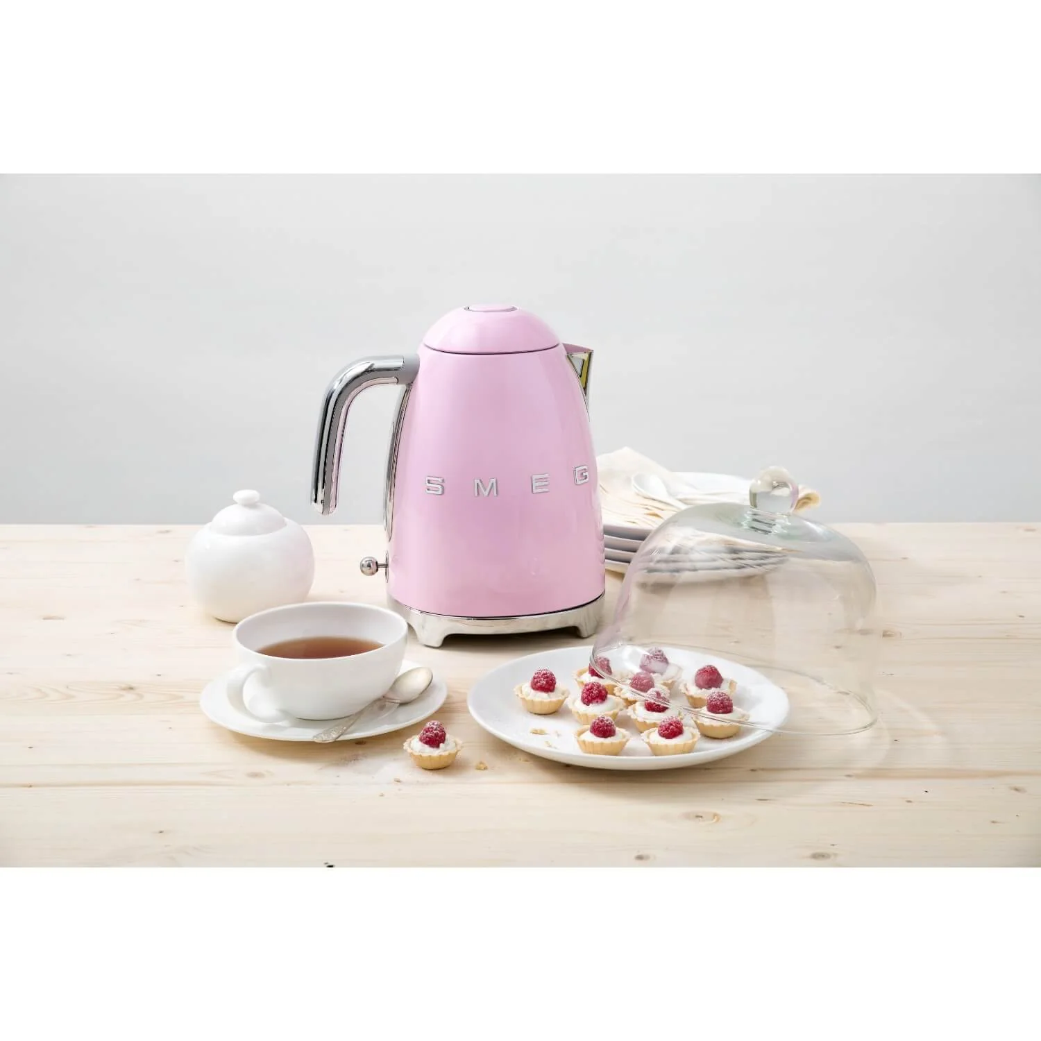 Smeg Jug Kettle & 2 Slice Toaster Set - Pink - Image 8