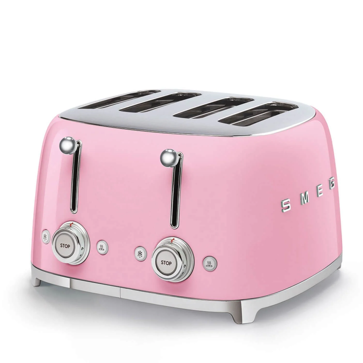 Smeg Jug Kettle & 4 Slice Toaster Set - Pink - Image 3