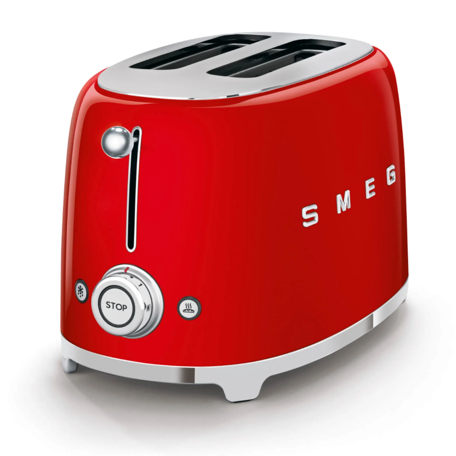 Smeg Jug Kettle & 2 Slice Toaster Set - Red - Image 6