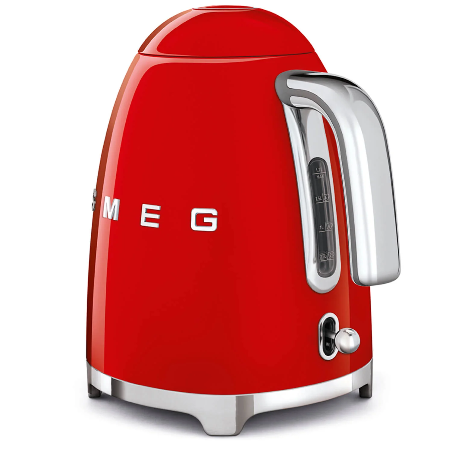 Smeg Jug Kettle & 4 Slice Toaster Set - Red - Image 3