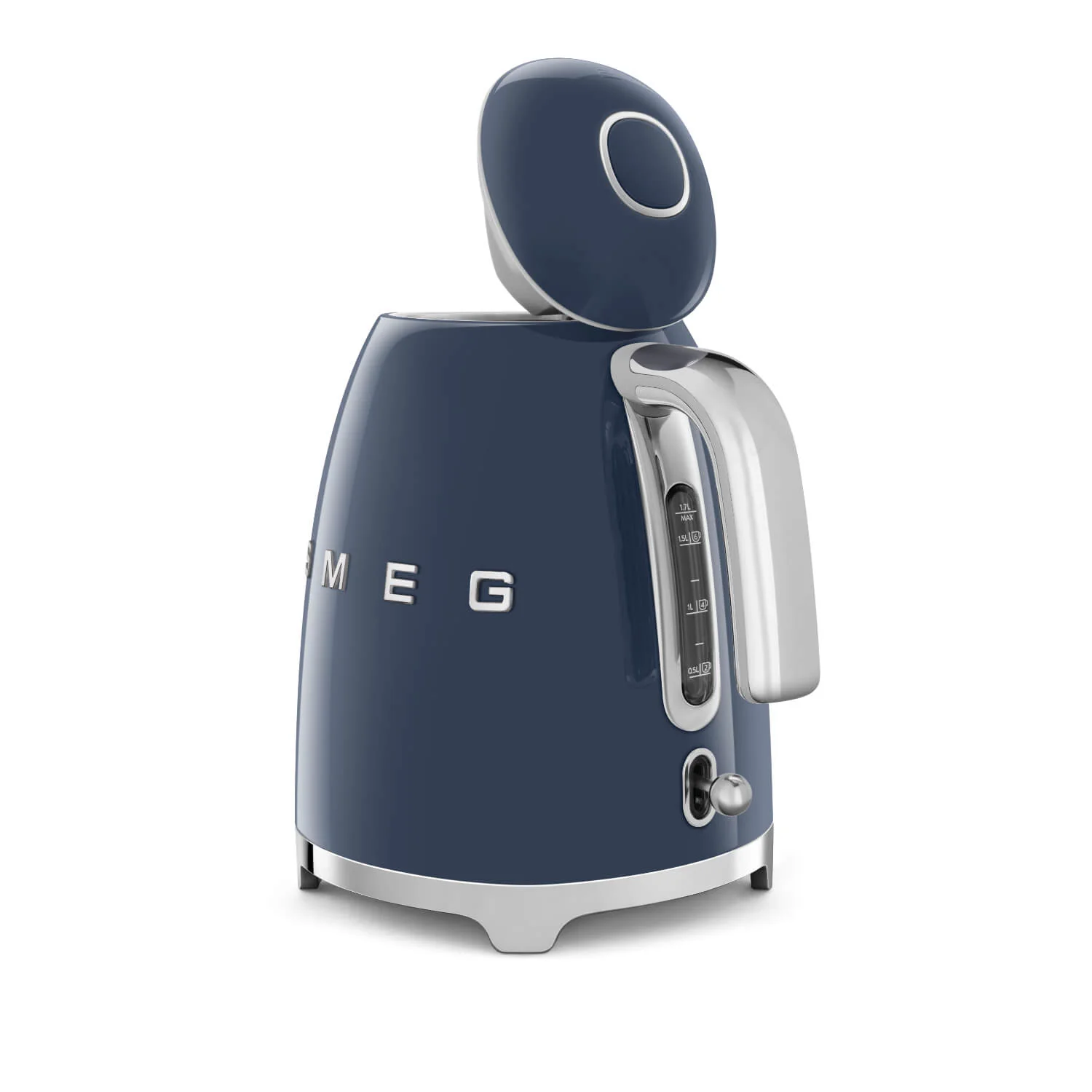 Smeg 50's Style Retro KLF03 Jug Kettle - Navy Blue - Image 4