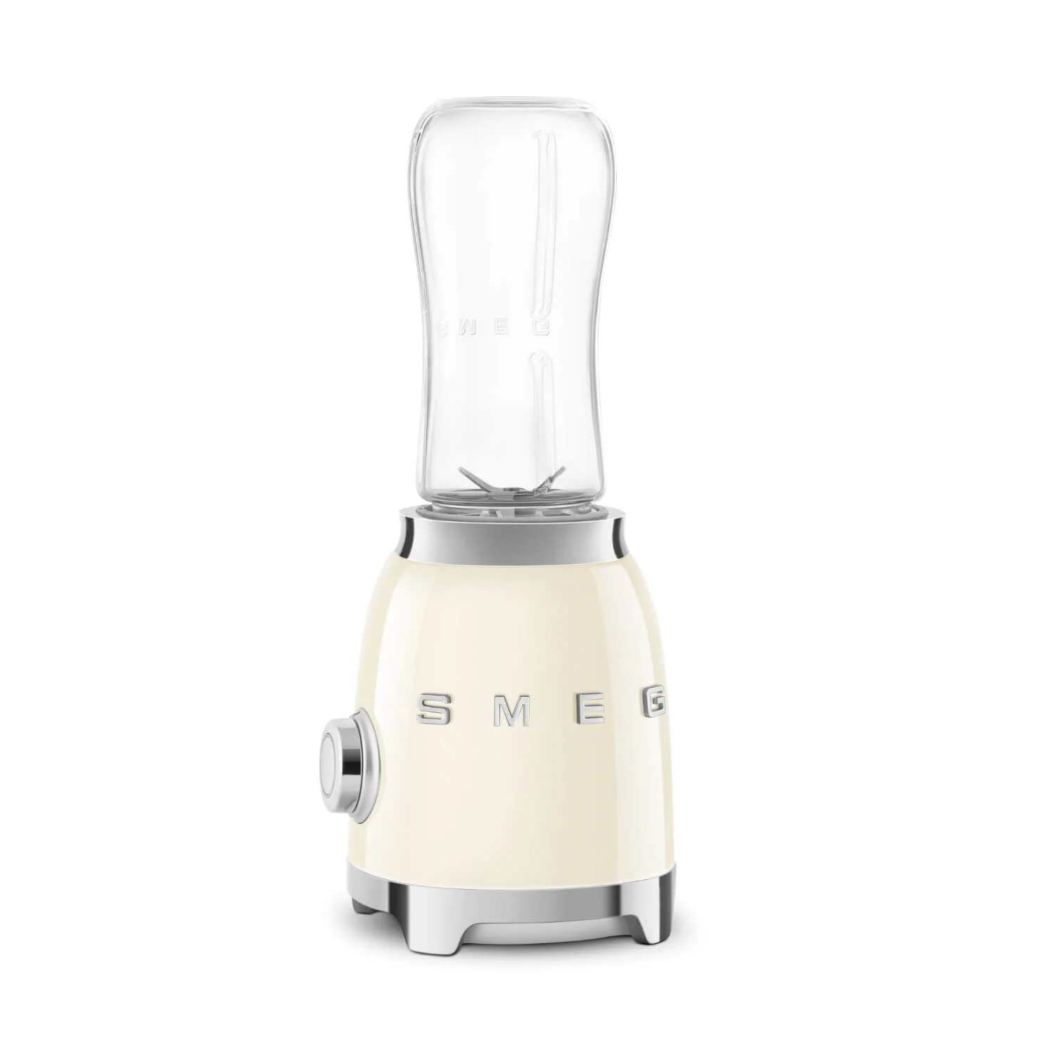 Smeg 50's Style Retro PBF00 Compact Personal Blender Single Bottle - Cream - Image 3