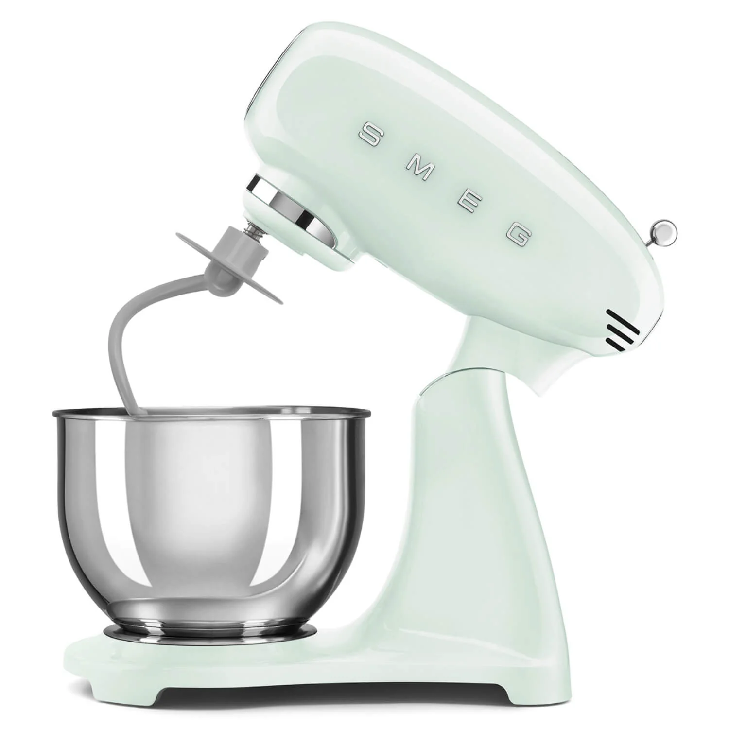 Smeg 50's Style Retro SMF05PGUK Pastel Green Stand Mixer With Free HMF01 Hand Mixer - Image 3