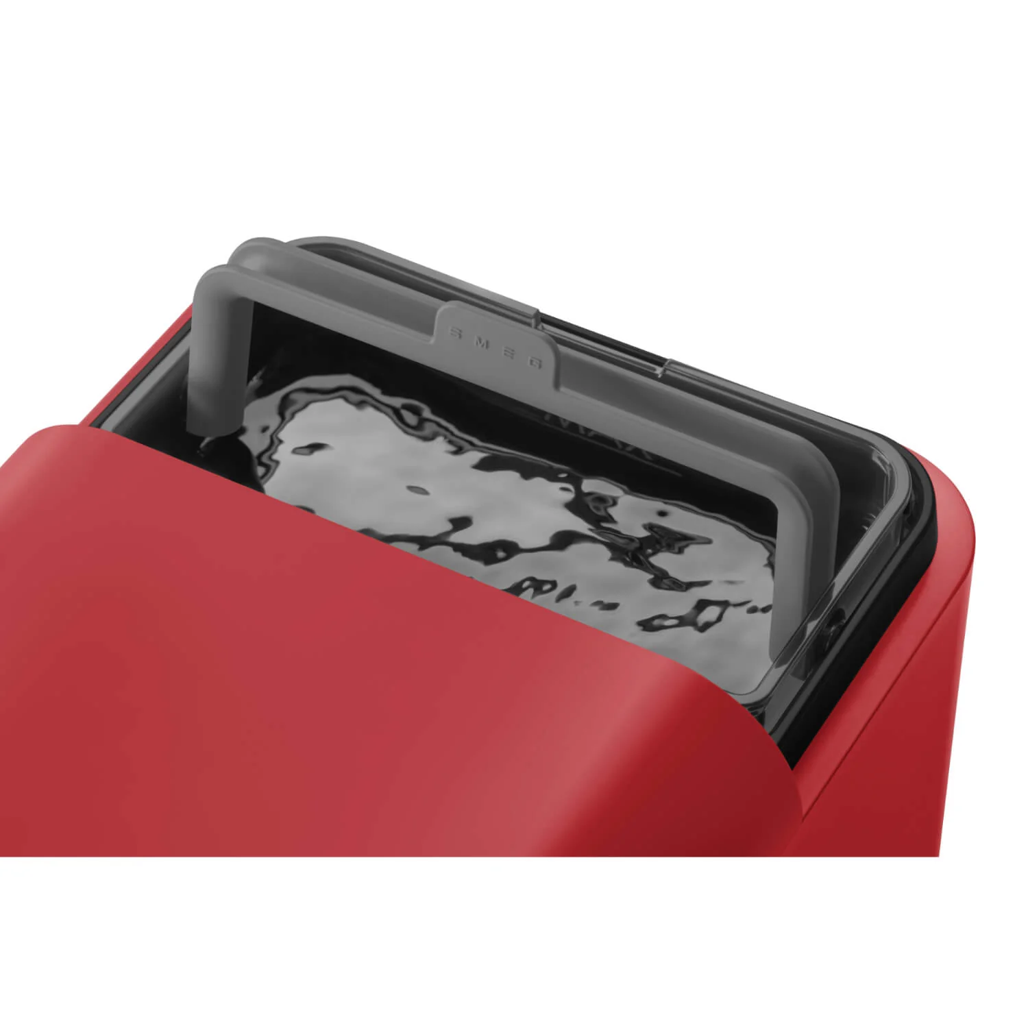 Smeg BCC02 Automatic Bean-to-Cup Coffee Machine - Matte Red - Image 10