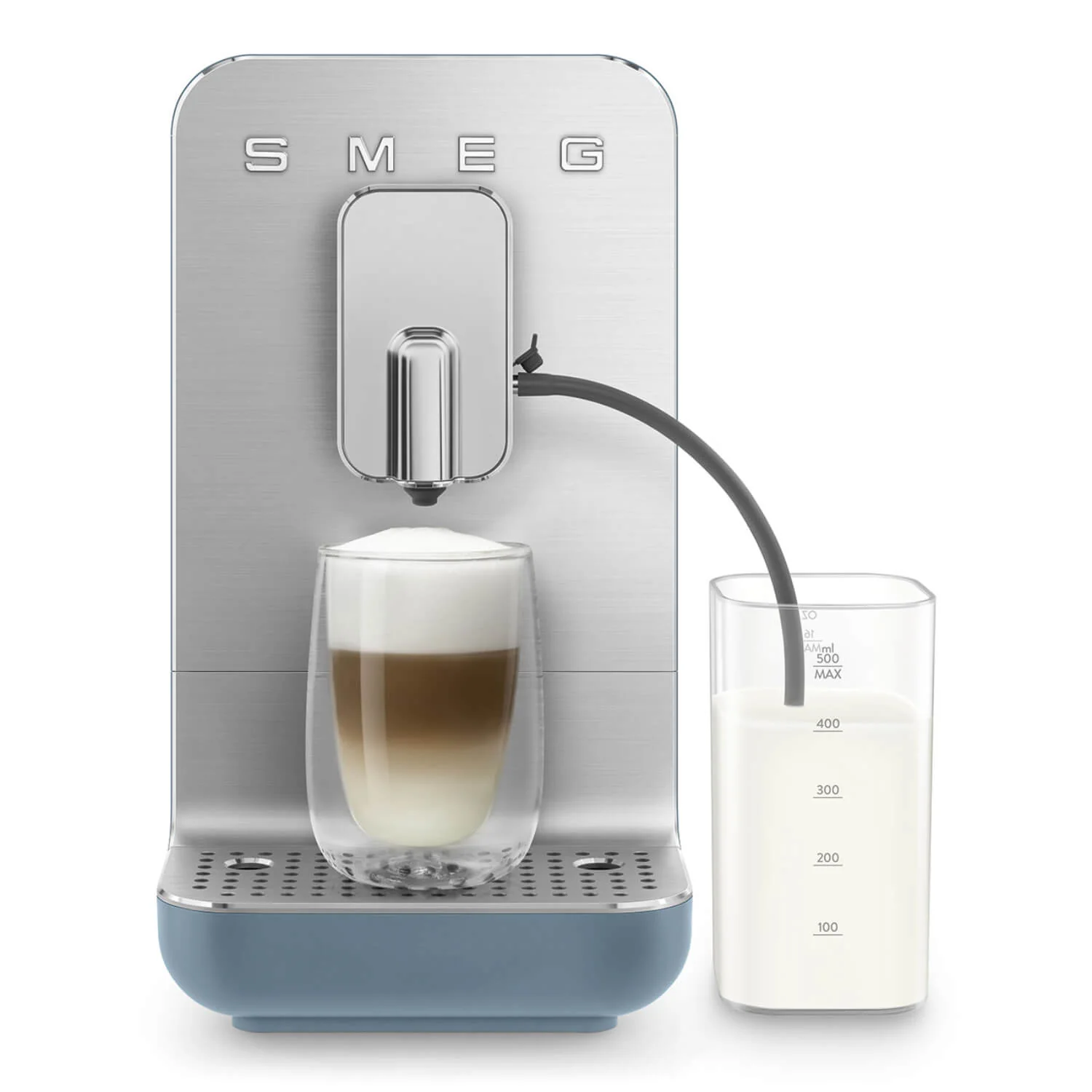 Smeg BCC13SBMUK Bean to Cup Automatic Coffee Machine - Matte Storm Blue - Image 3