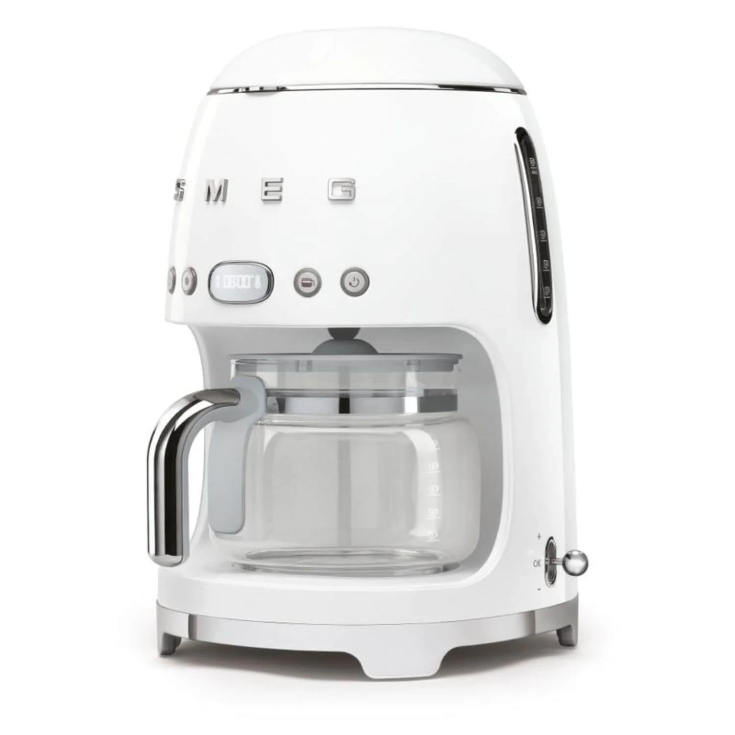 Smeg 50's Style Retro DCF02 Drip Filter Coffee Machine - White - Image 4