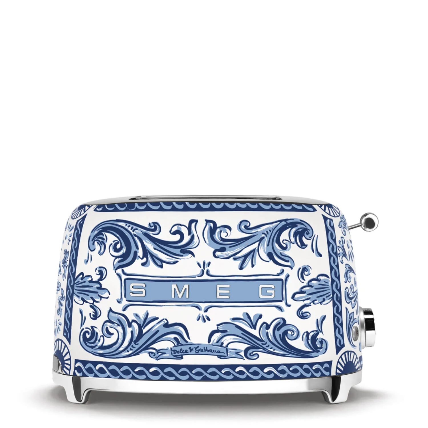 Smeg Dolce & Gabbana 2 Slice Toaster - Blu Mediterraneo - Image 2