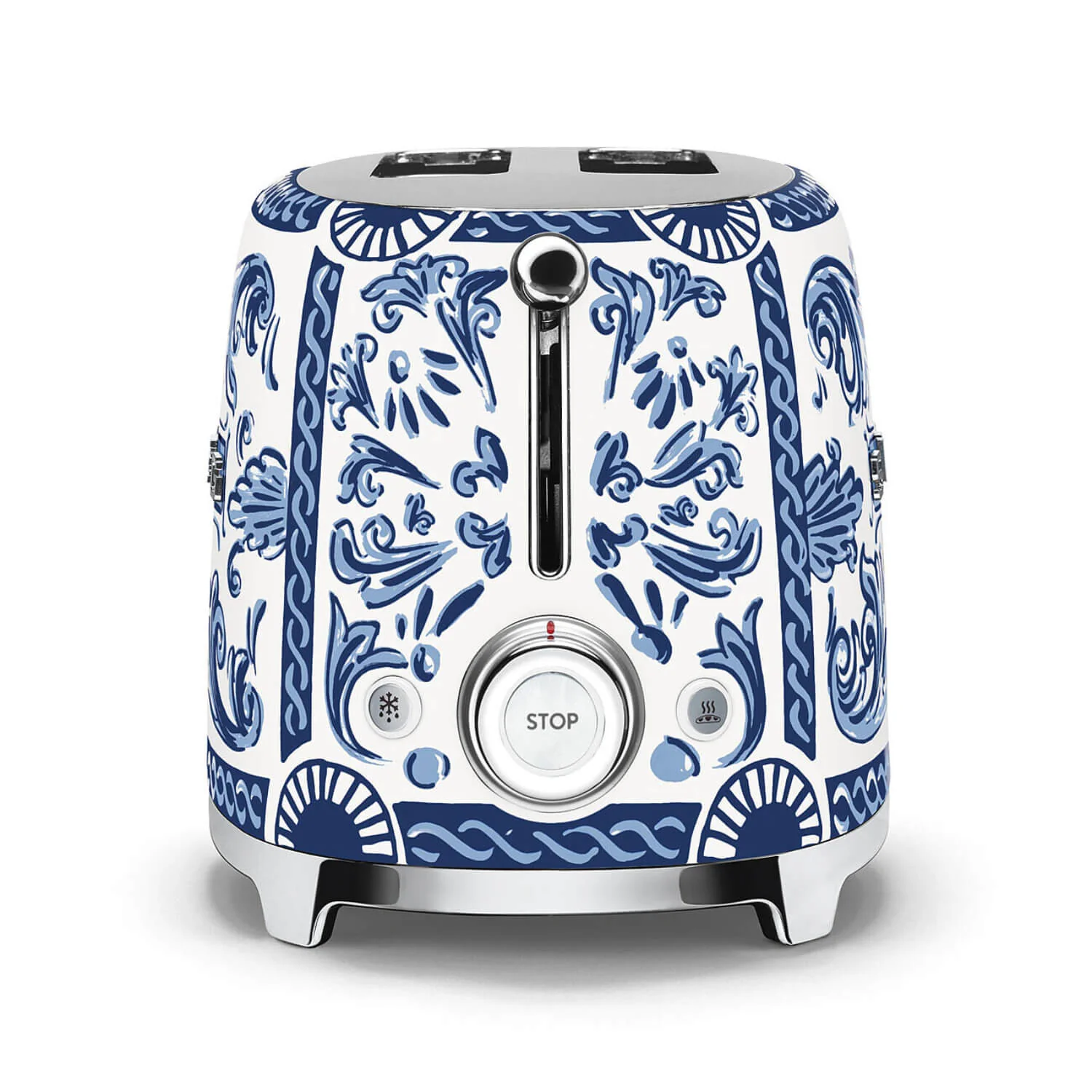 Smeg Dolce & Gabbana 2 Slice Toaster - Blu Mediterraneo - Image 4