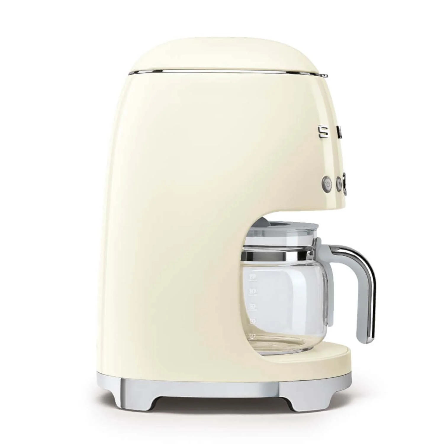 Smeg 50's Style Retro DCF02 Drip Filter Coffee Machine - Cream - Image 3