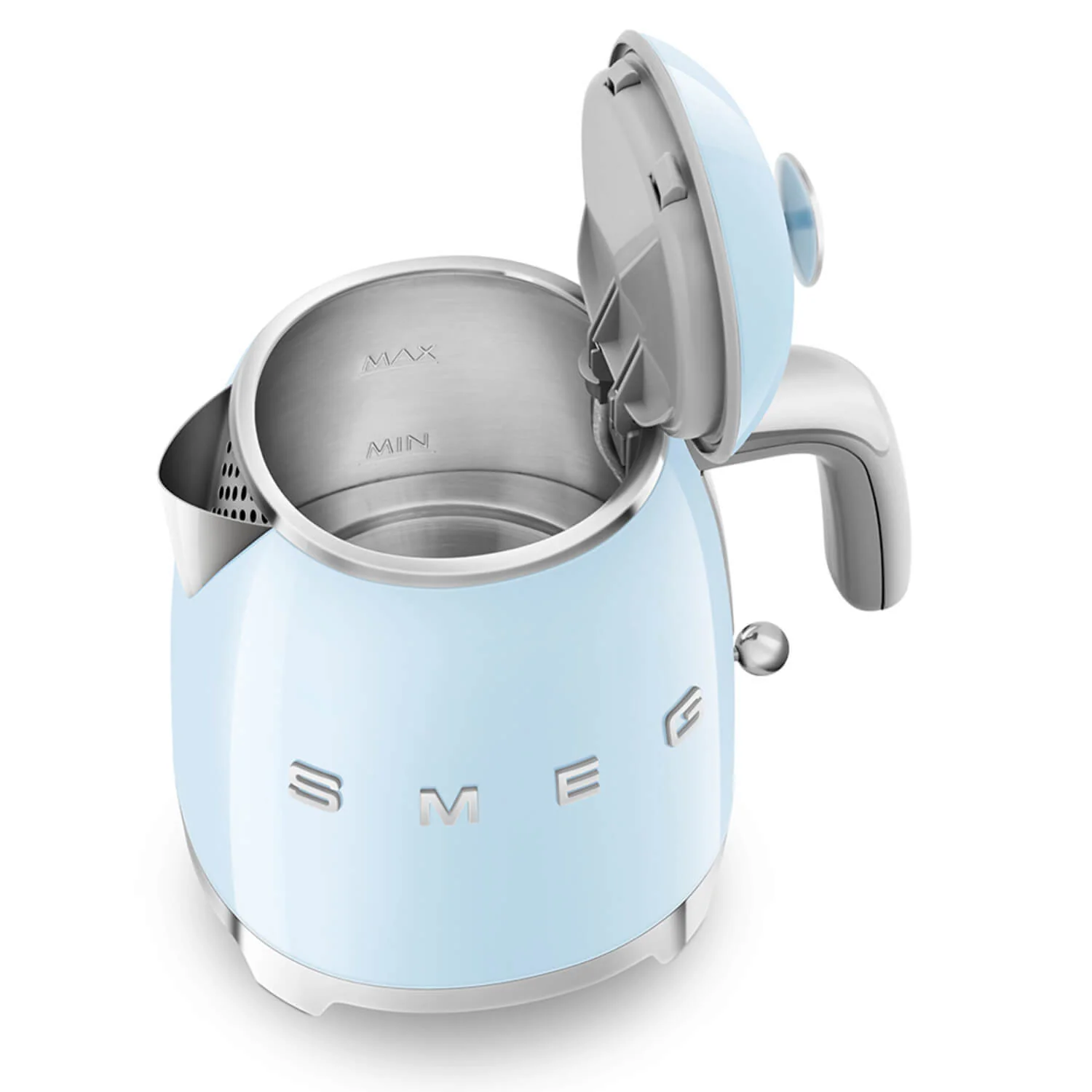 Smeg Mini Kettle & 2 Slice Toaster Set - Pastel Blue - Image 15