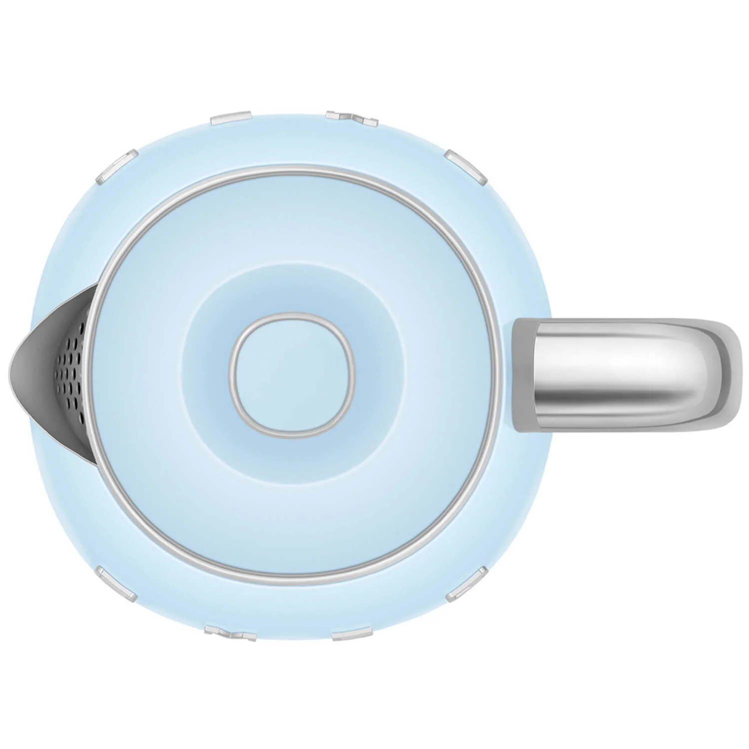 Smeg 50's Style Retro KLF05 Mini Jug Kettle - Pastel Blue - Image 4