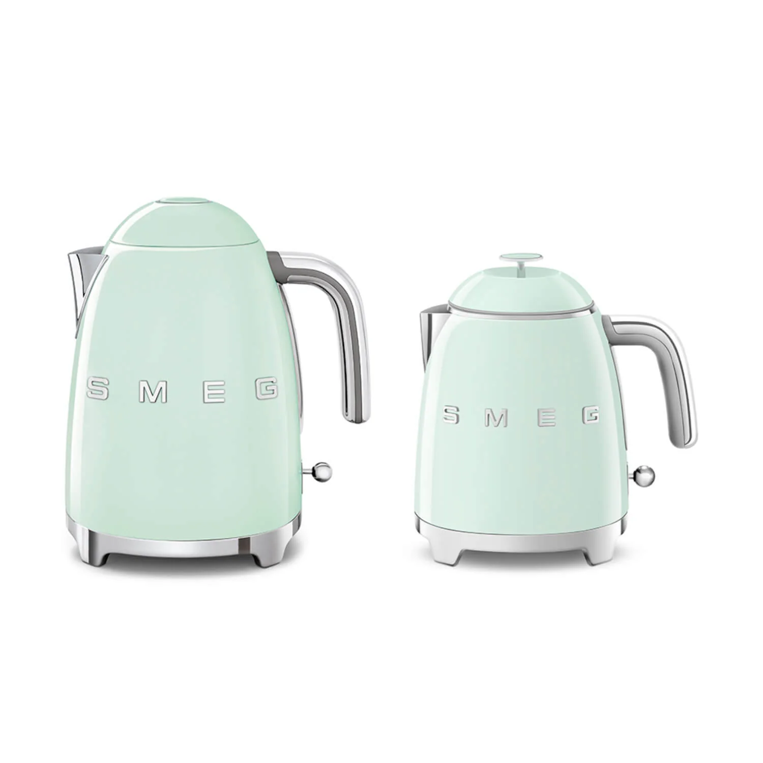 Smeg Mini Kettle & 2 Slice Toaster Set - Pastel Green - Image 17