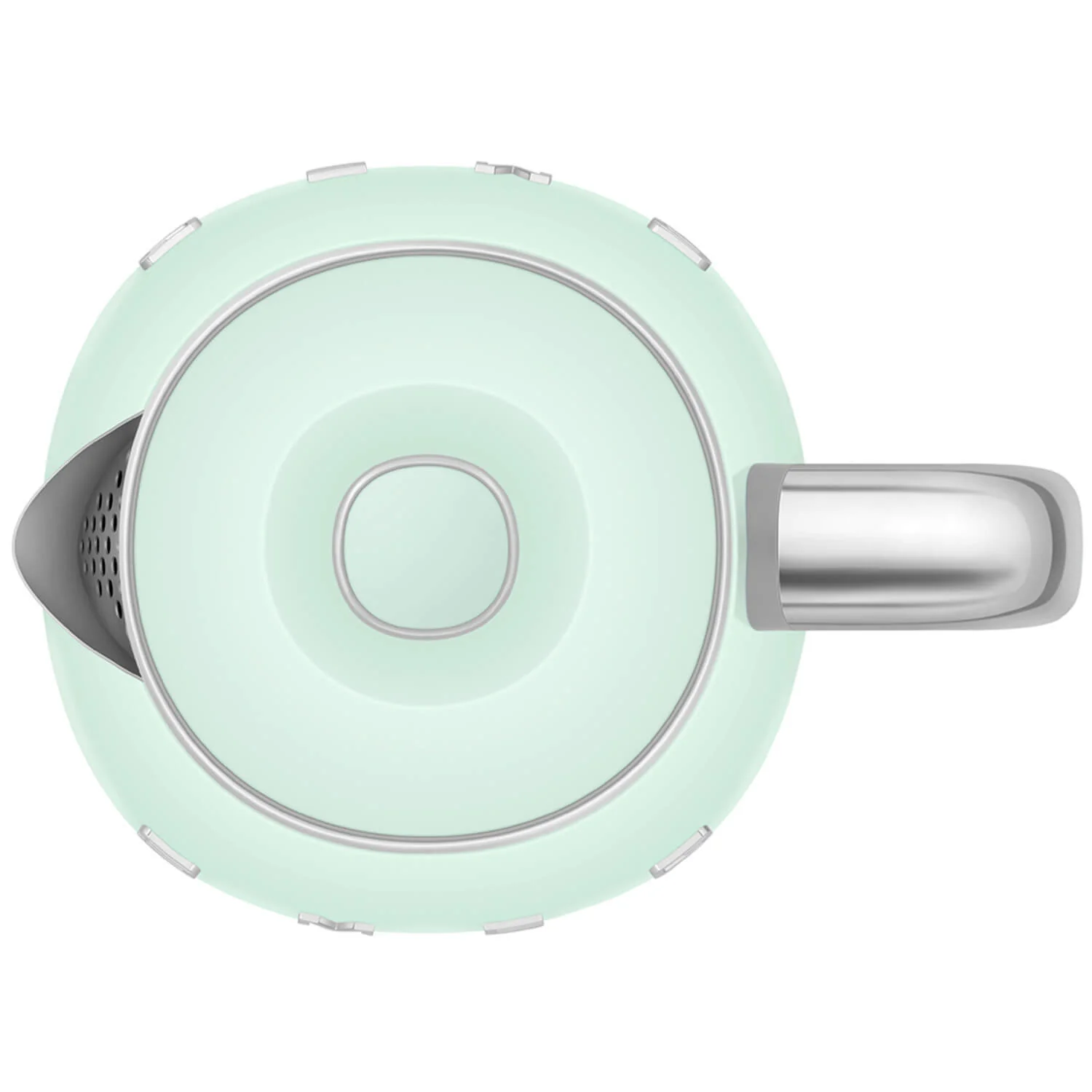 Smeg Mini Kettle & 2 Slice Toaster Set - Pastel Green - Image 8