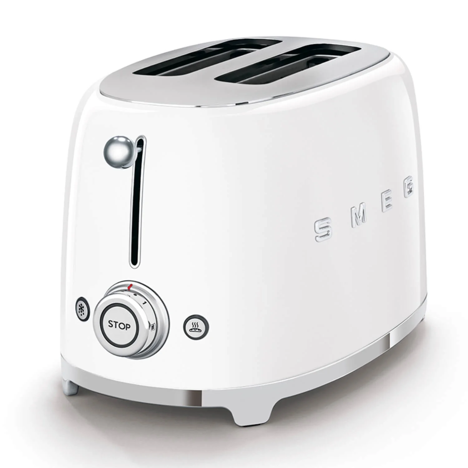 Smeg Mini Kettle & 2 Slice Toaster Set - White - Image 4