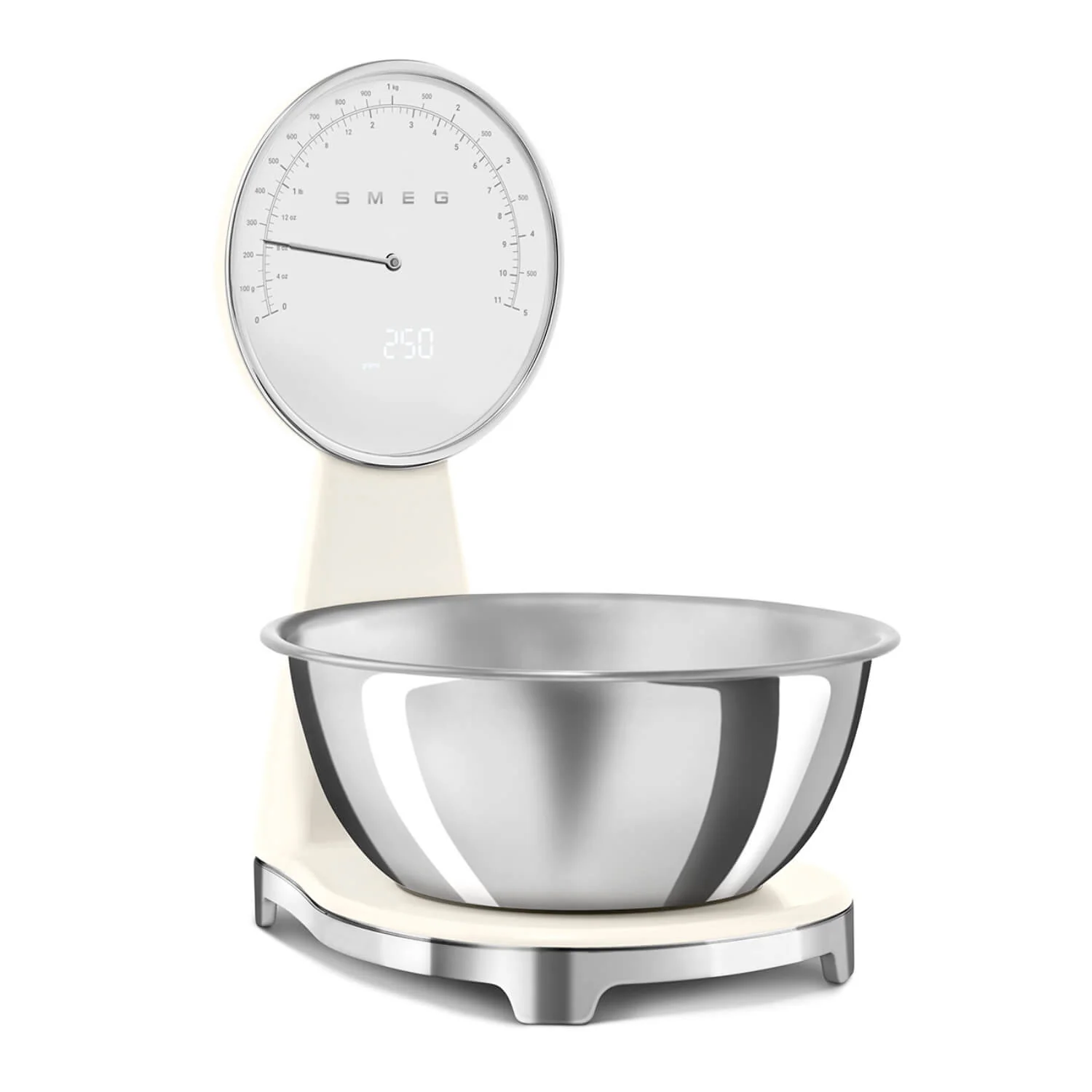Smeg 50's Retro Style KSF01 Kitchen Scales - Cream - Image 5
