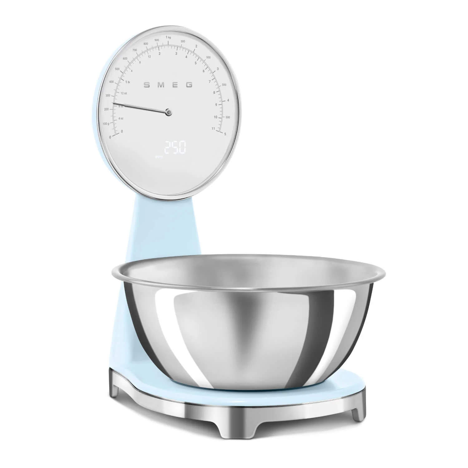Smeg 50's Retro Style KSF01 Kitchen Scales - Pastel Blue - Image 5