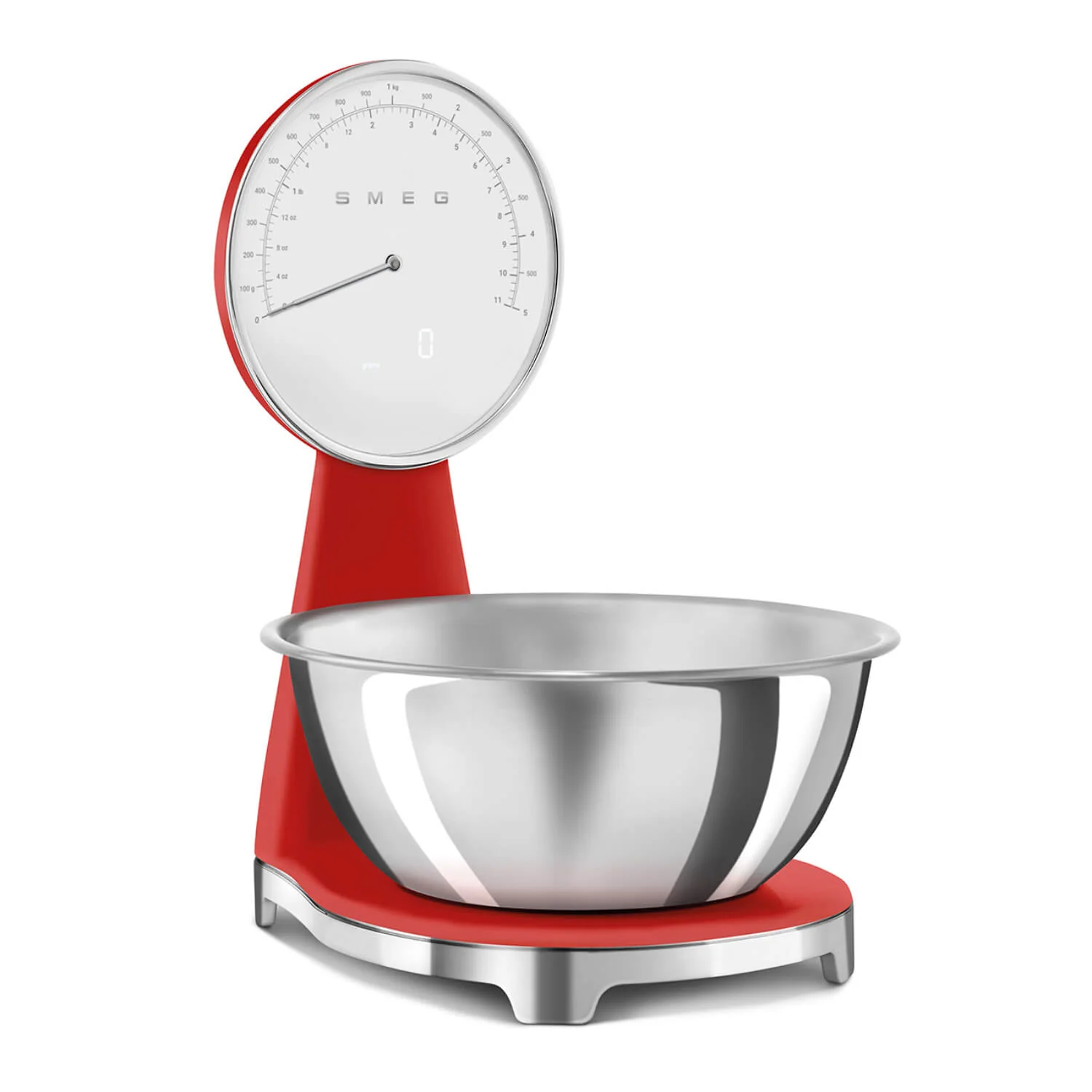 Smeg 50's Retro Style KSF01 Kitchen Scales - Red - Image 5