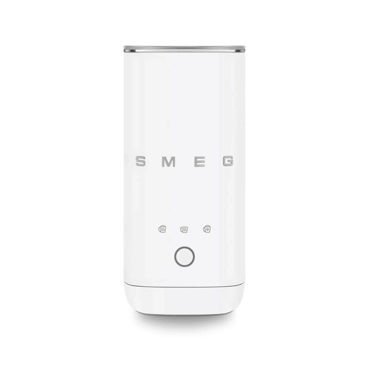 Smeg MFF02WHMUK Mini Milk Frother - Matt White