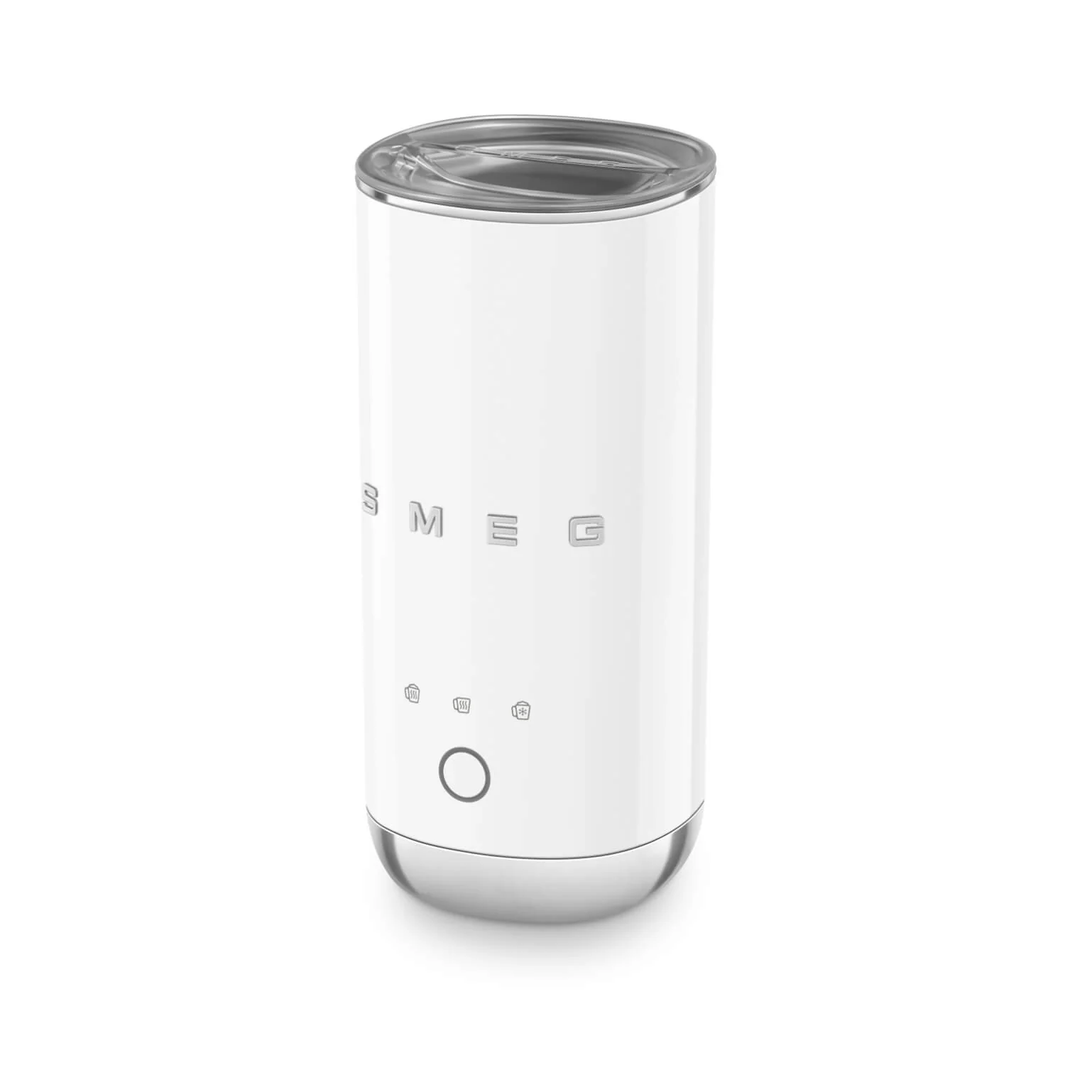 Smeg MFF02WHUK Mini Milk Frother - White - Image 2