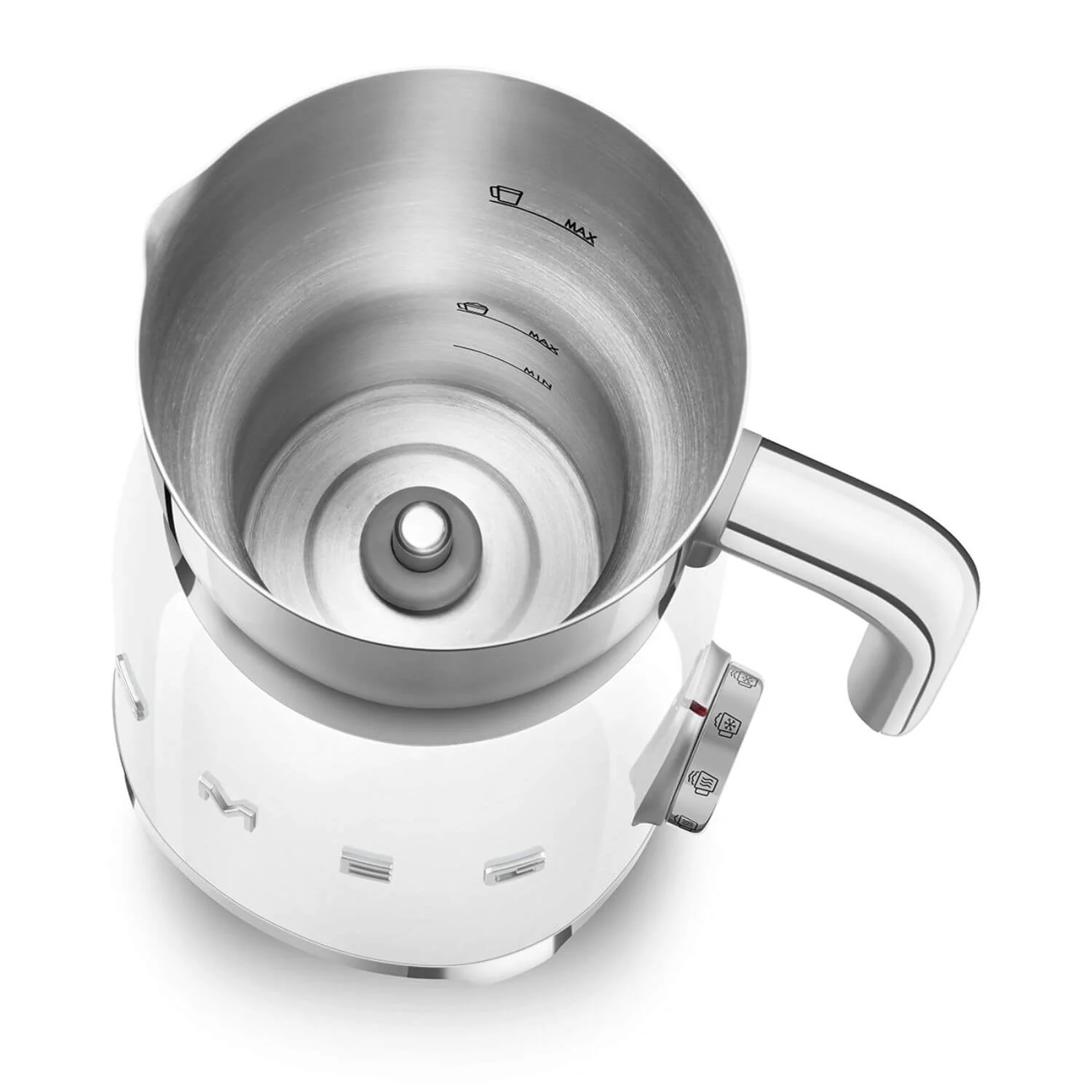 Smeg 50's Style Retro MFF11 Milk Frother - White - Image 4