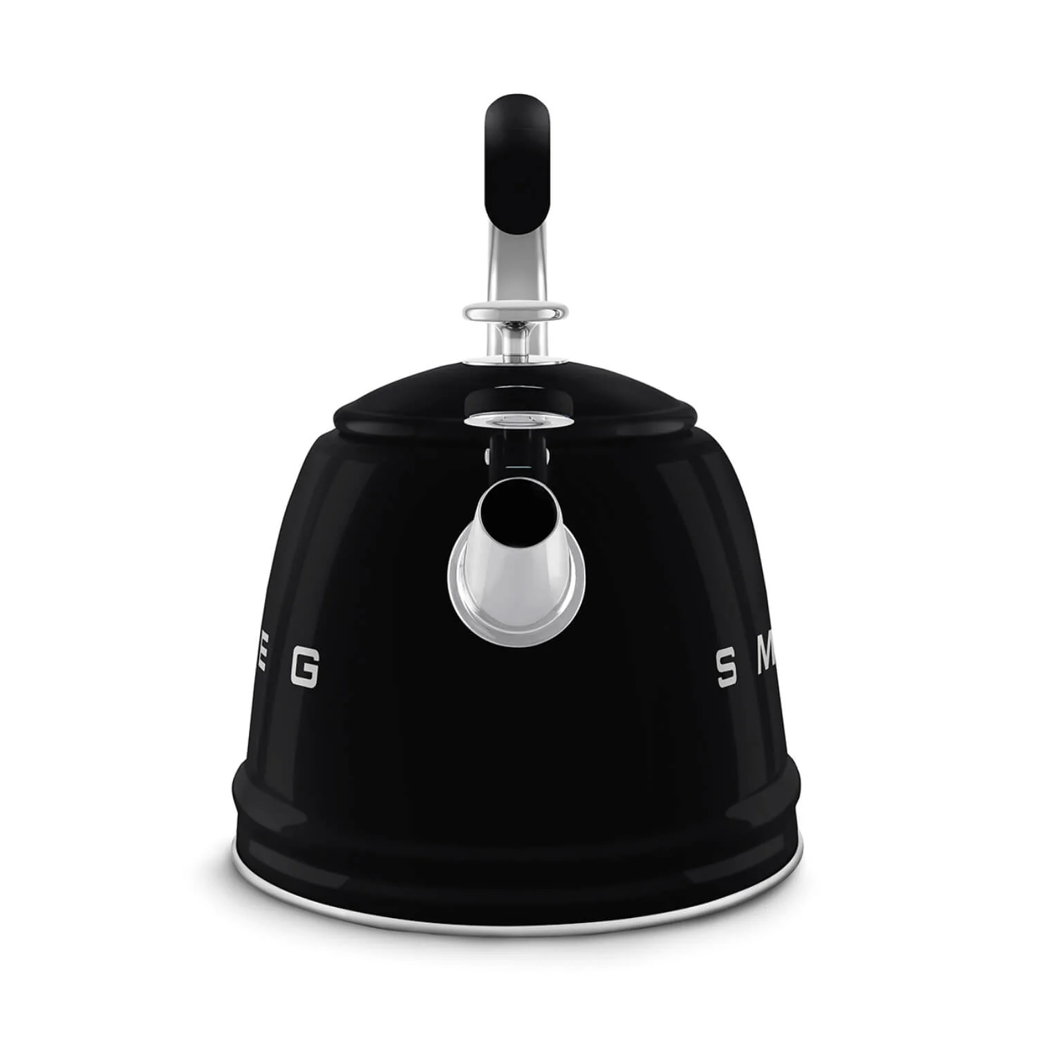 Smeg 50's Retro Style WKF01 Whistling Stove Top Kettle - Black - Image 3