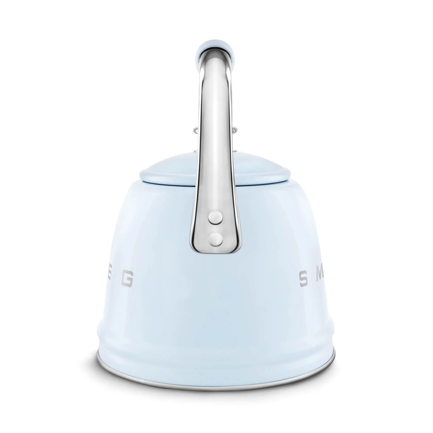 Smeg 50's Retro Style WKF01 Whistling Stove Top Kettle - Pastel Blue - Image 4