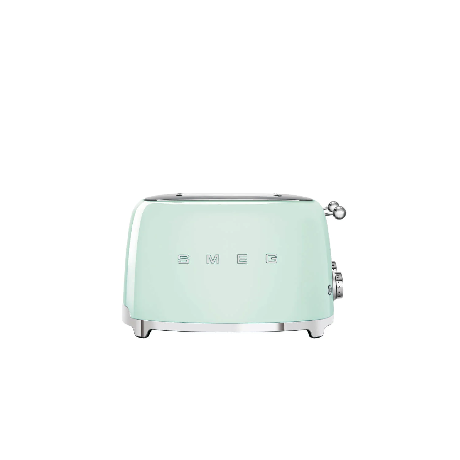Smeg 50's Style Retro TSF03 4 Slice Toaster - Pastel Green - Image 2