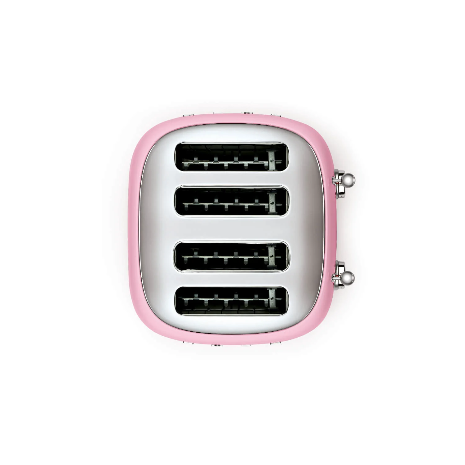 Smeg 50's Style Retro TSF03 4 Slice Toaster - Pink - Image 6