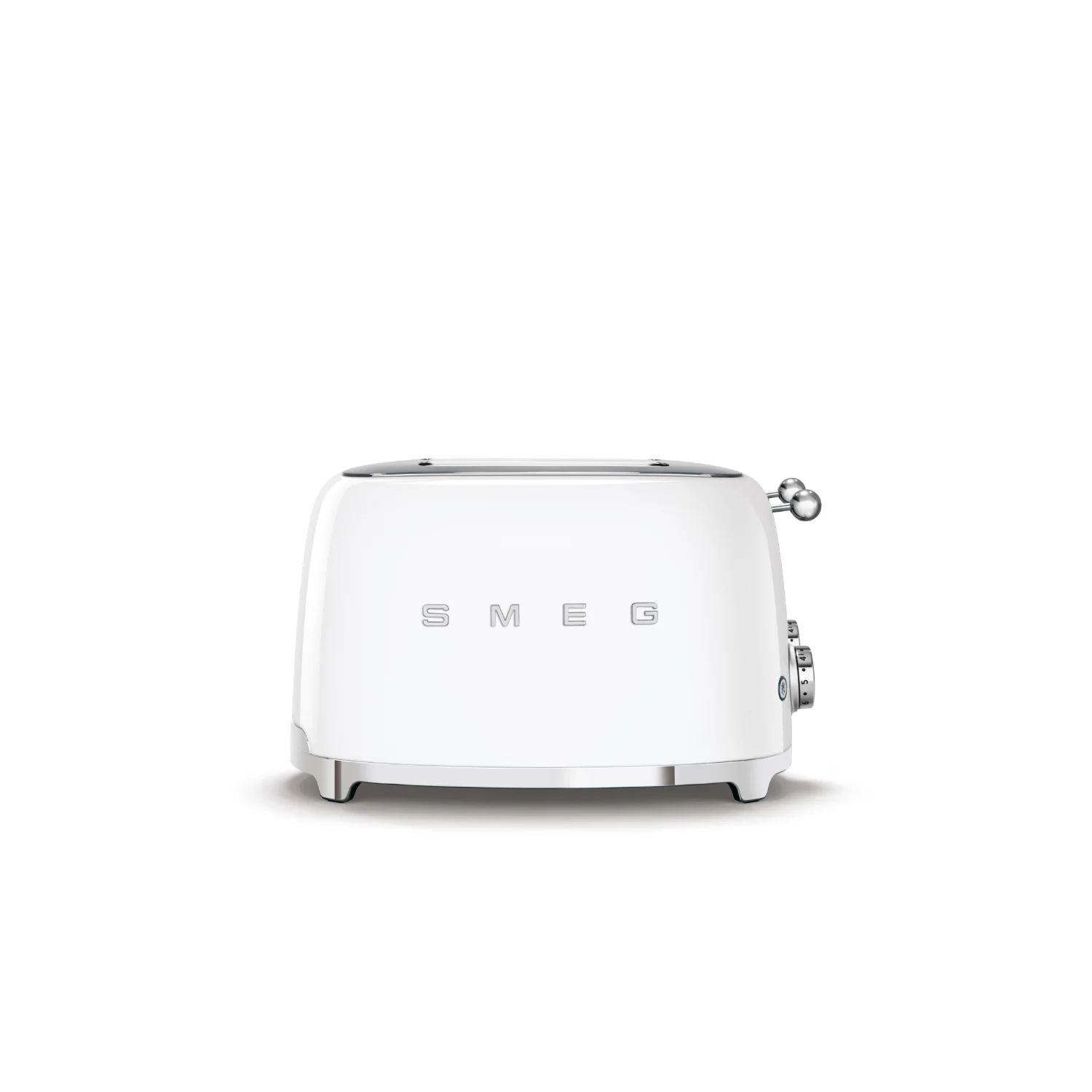 Smeg 50's Style Retro TSF03 4 Slice Toaster - White - Image 3