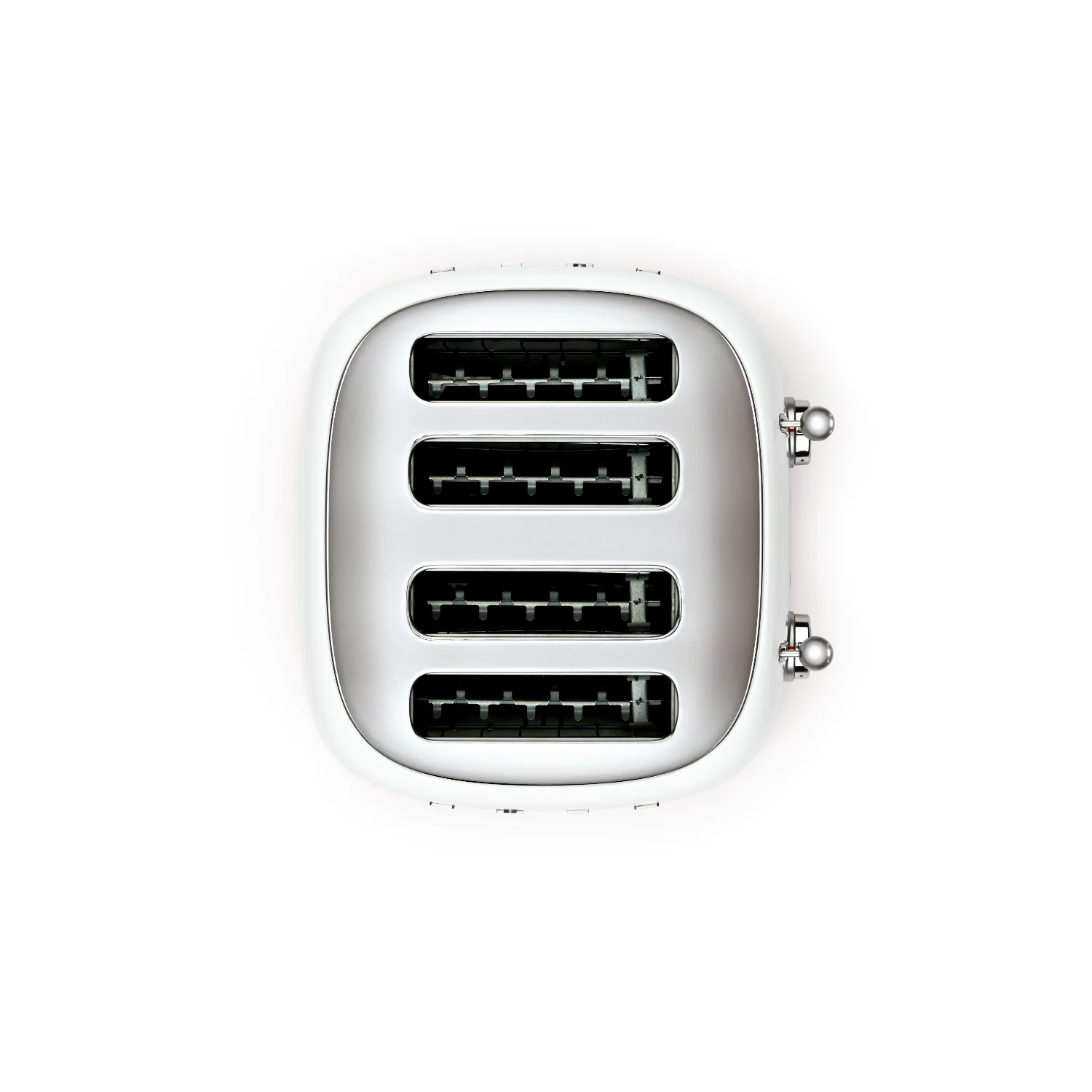 Smeg 50's Style Retro TSF03 4 Slice Toaster - White - Image 5