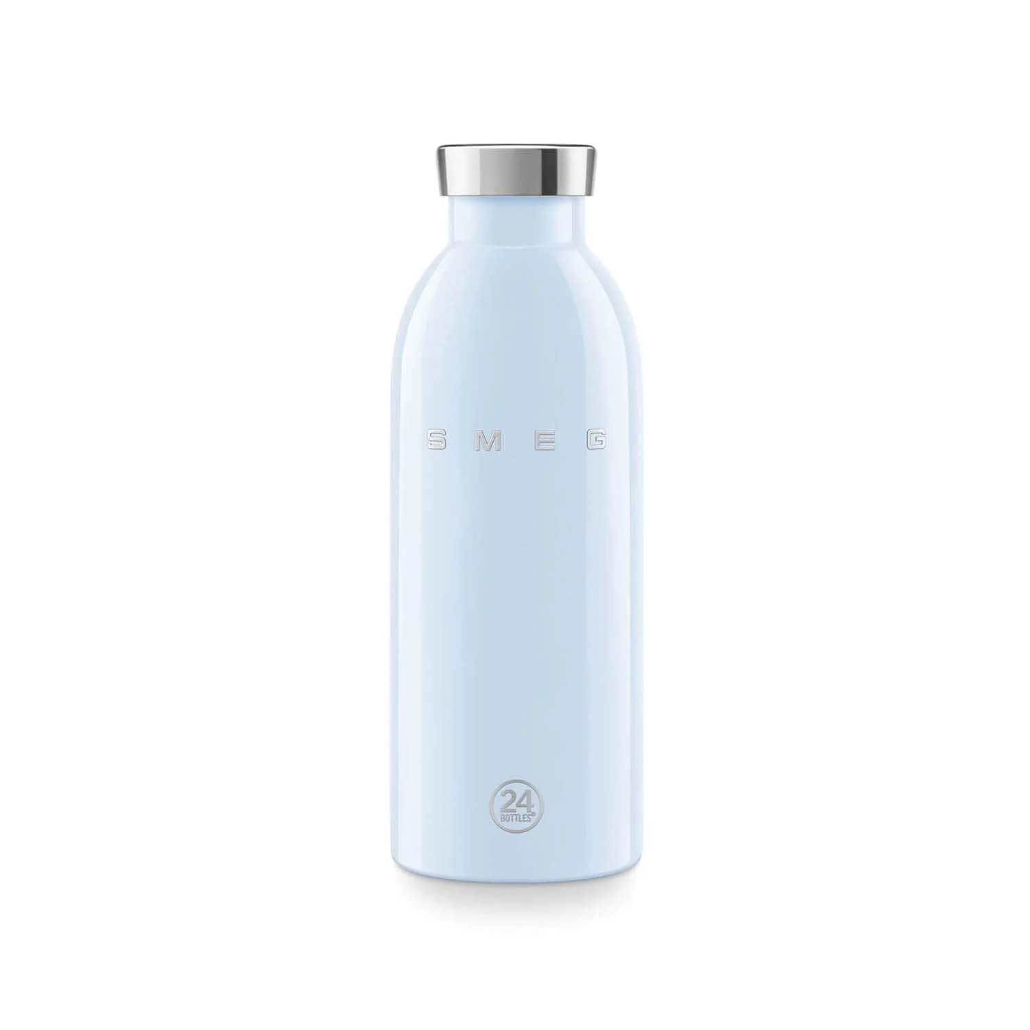 Smeg x 24Bottles® 50's Style Reusable 500ml Clima Bottle - Pastel Blue