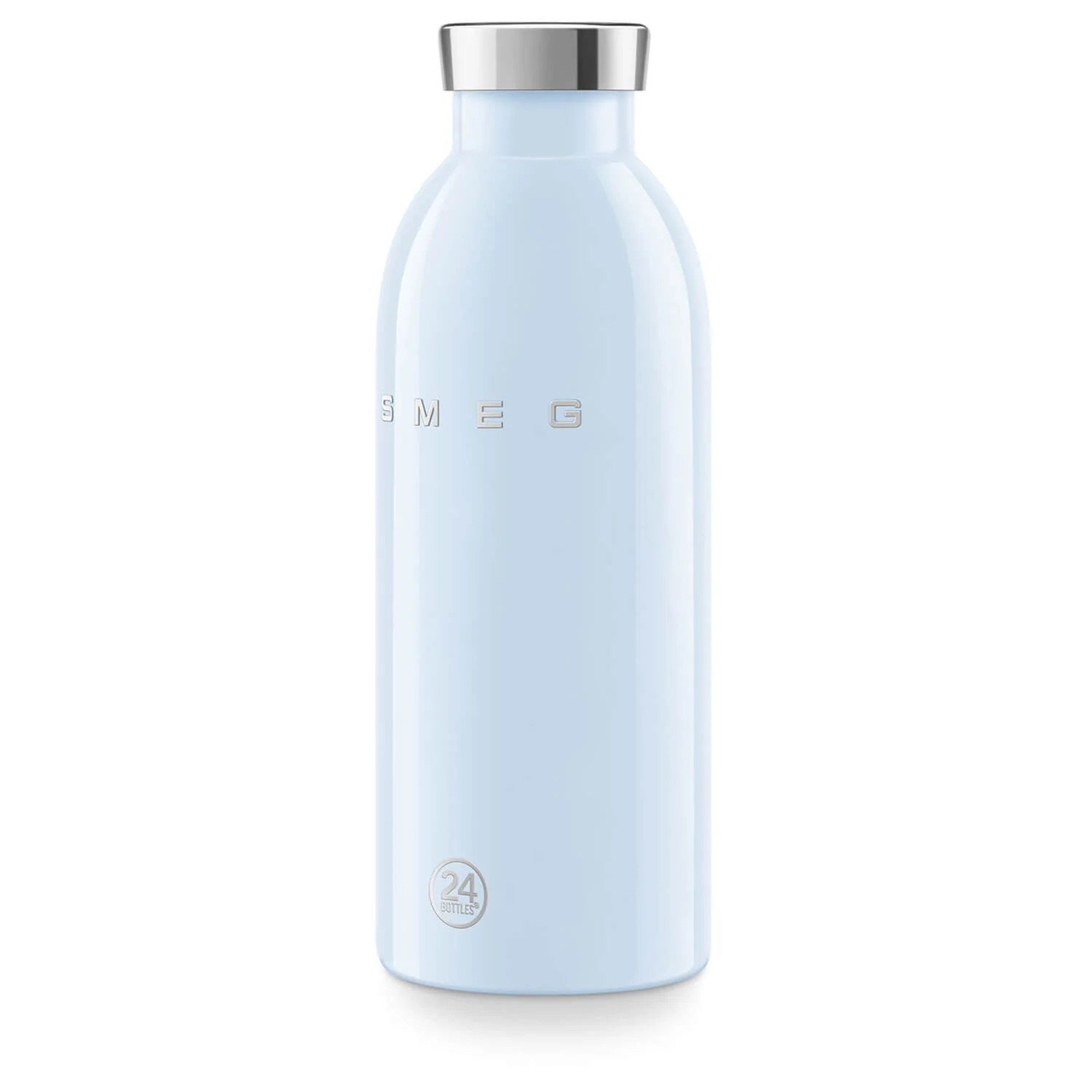 Smeg x 24Bottles® 50's Style Reusable 500ml Clima Bottle - Pastel Blue - Image 5