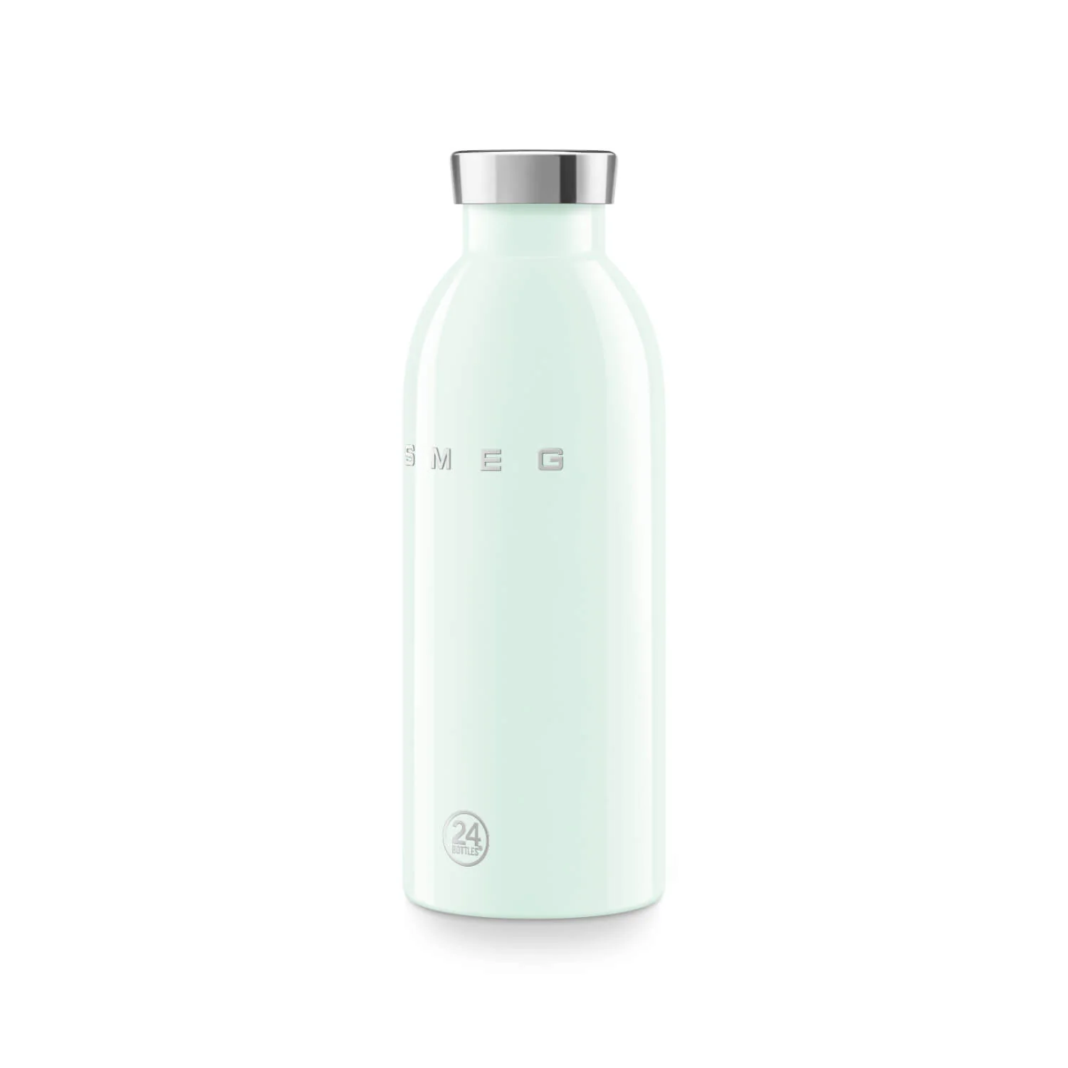 Smeg x 24Bottles® 50's Style Reusable 500ml Clima Bottle - Pastel Green - Image 5