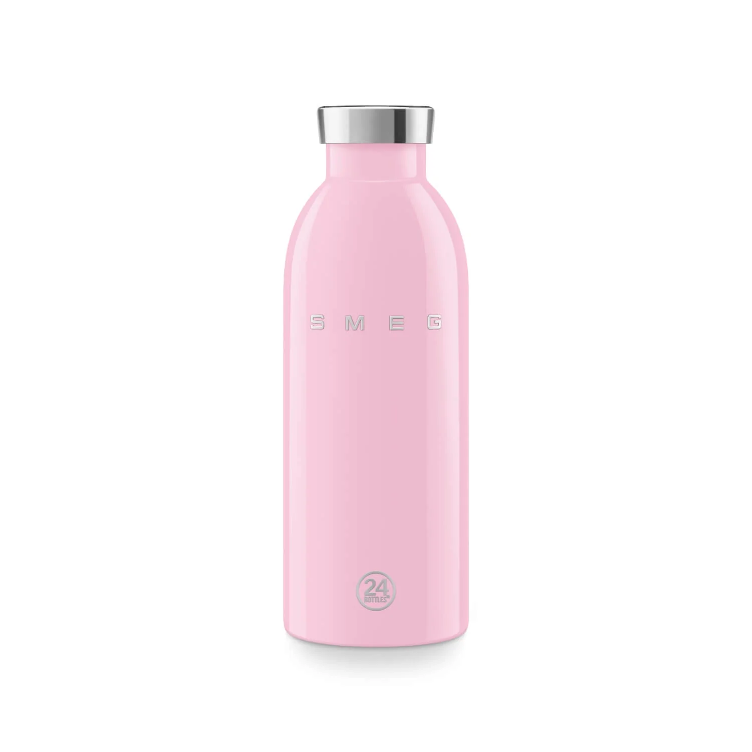 Smeg x 24Bottles® 50's Style Reusable 500ml Clima Bottle - Pink