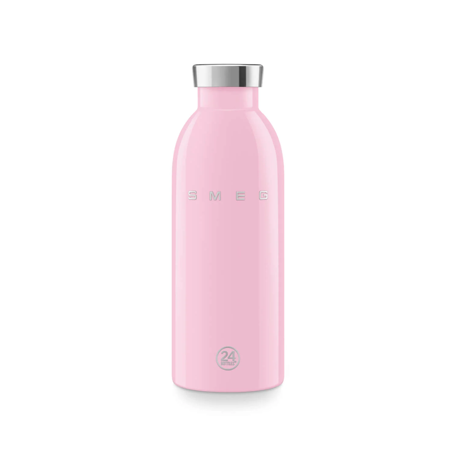 Smeg x 24Bottles® 50's Style Reusable 500ml Clima Bottle - Pink - Image 2