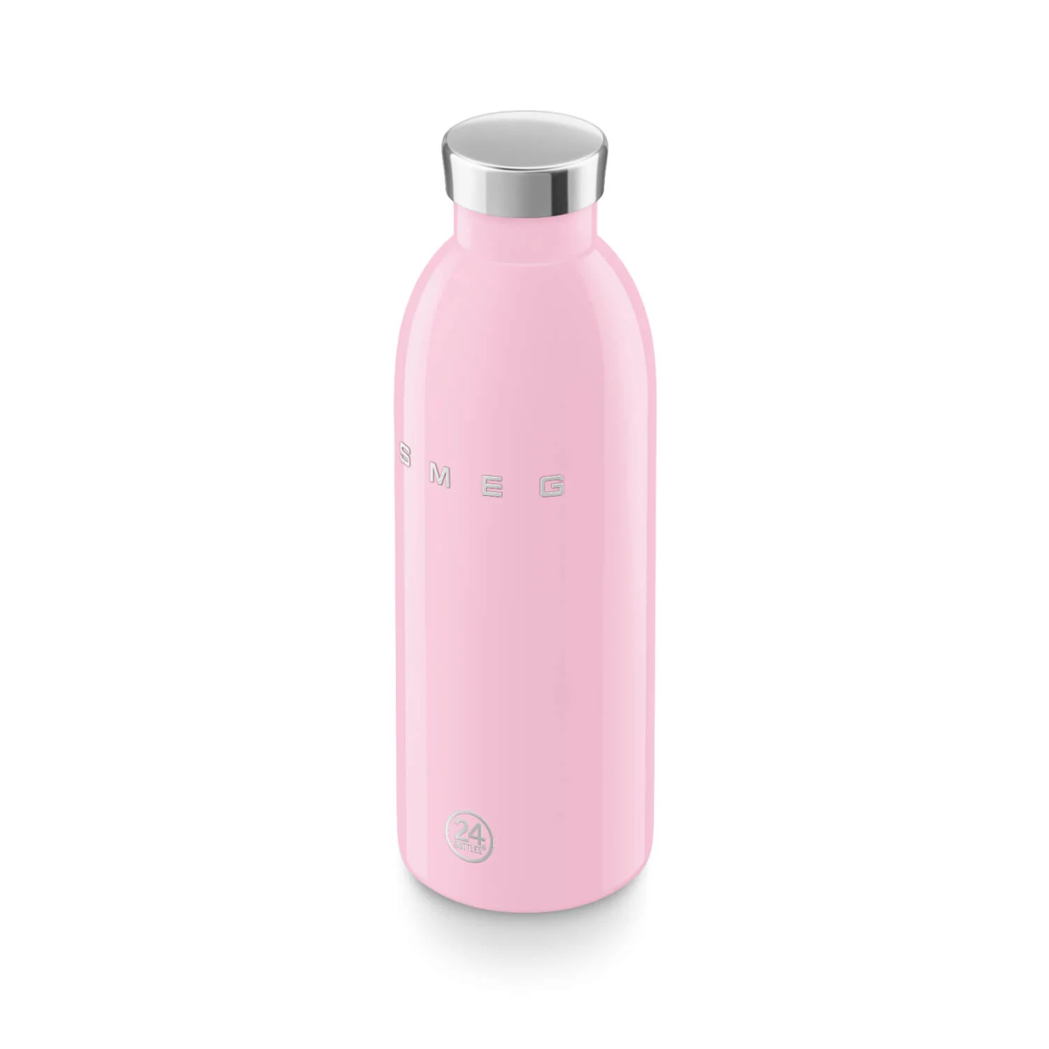 Smeg x 24Bottles® 50's Style Reusable 500ml Clima Bottle - Pink - Image 3